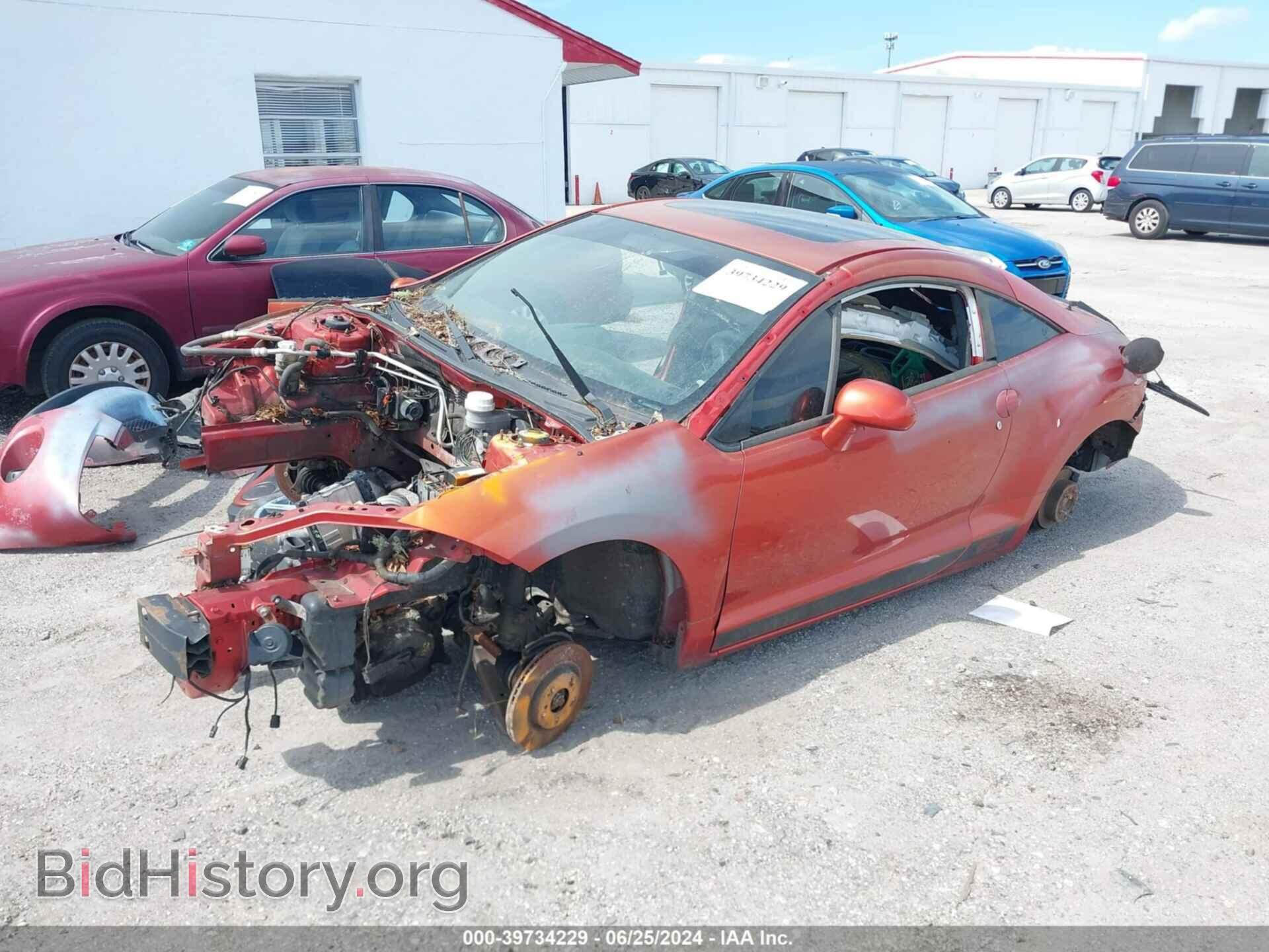 2008 MITSUBISHI ECLIPSE - VIN: 4A3AK64F98E009601 - Photo 2