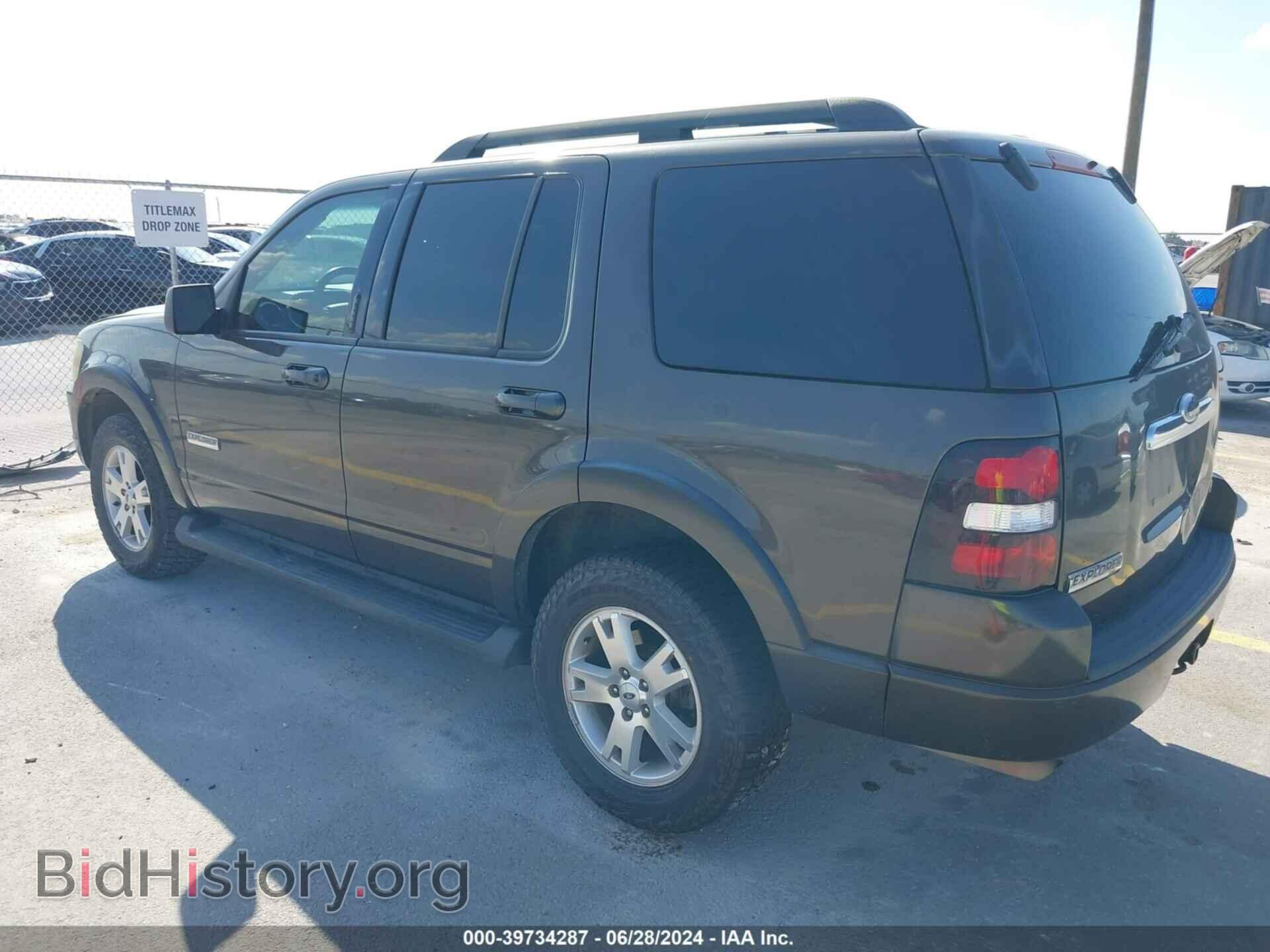 2007 FORD EXPLORER - VIN: 1FMEU63E67UA78480 - Photo 3