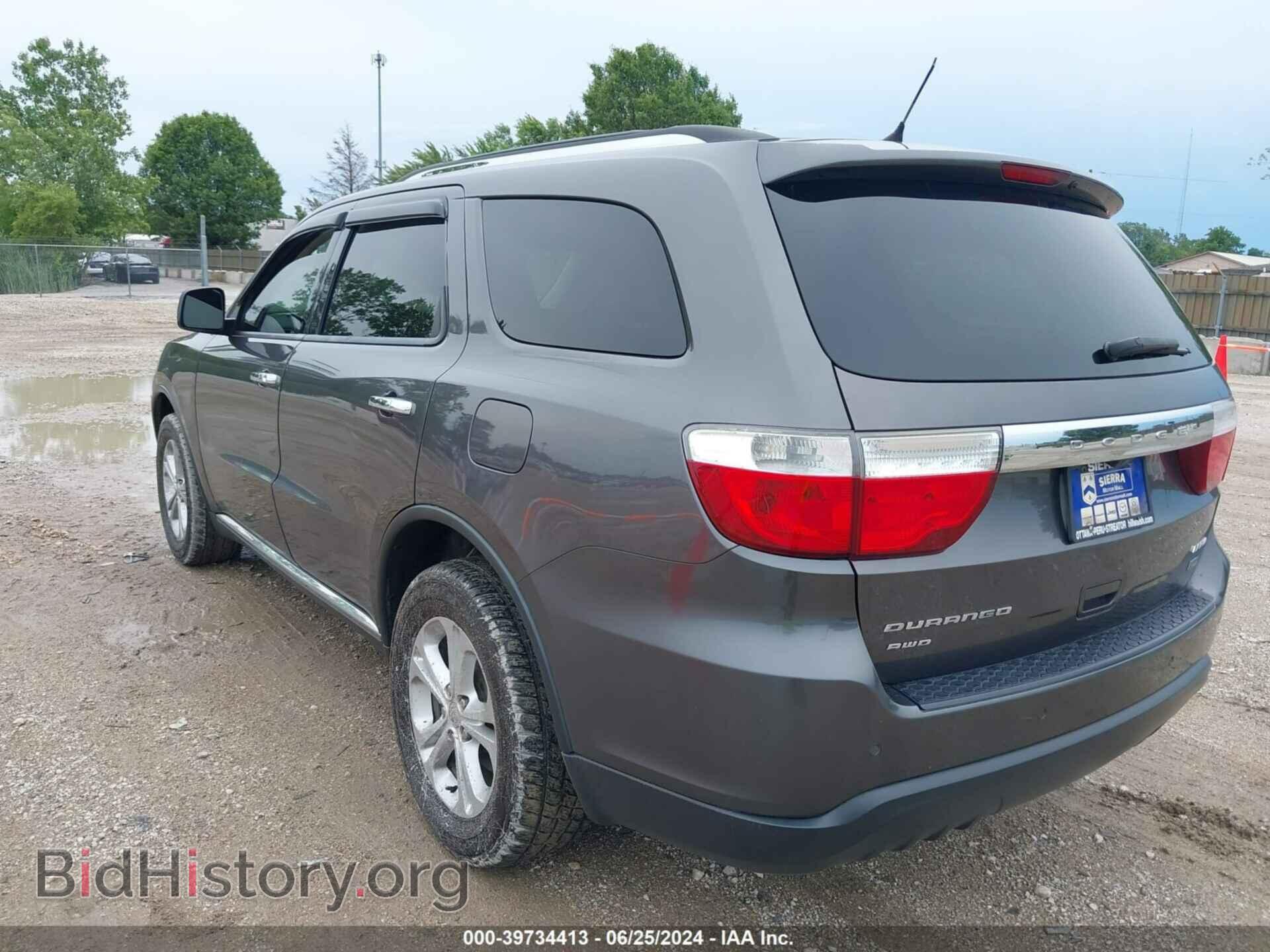 2013 DODGE DURANGO - VIN: 1C4RDJDG3DC692154 - Фото 3