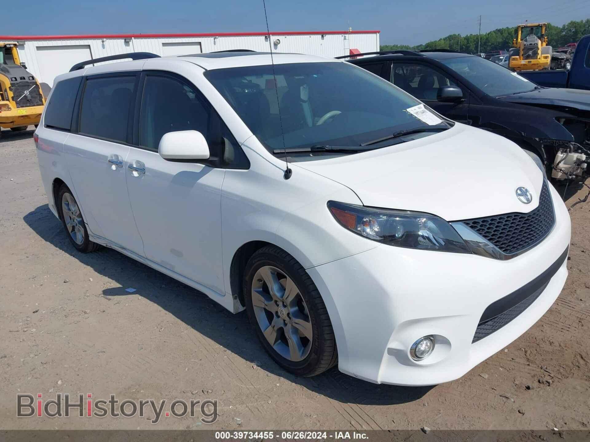 Фотография 5TDXK3DC6ES517841 - TOYOTA SIENNA 2014