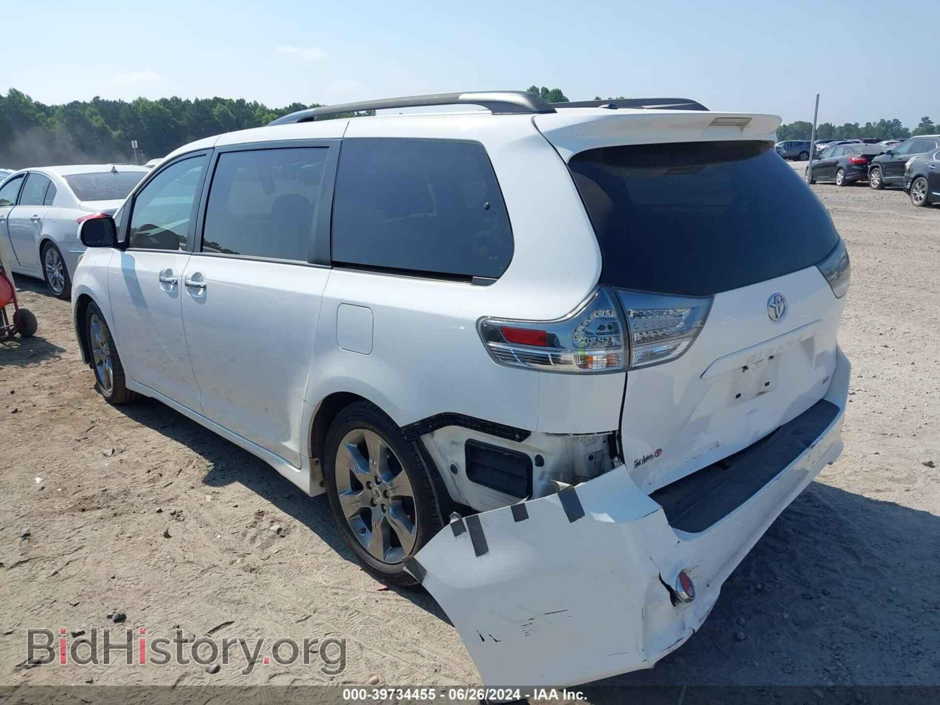 2014 TOYOTA SIENNA - VIN: 5TDXK3DC6ES517841 - Фото 3