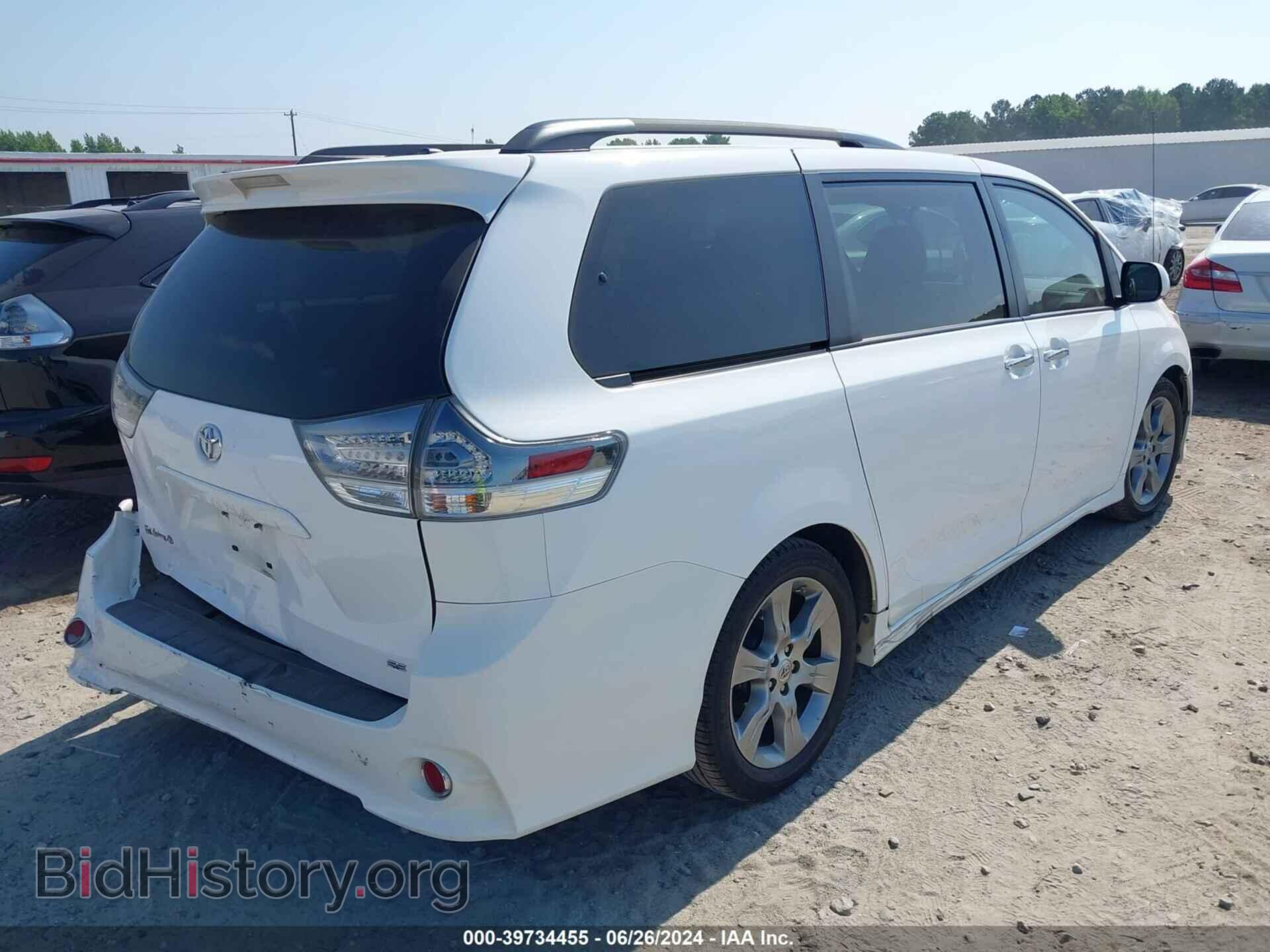 2014 TOYOTA SIENNA - VIN: 5TDXK3DC6ES517841 - Фото 4