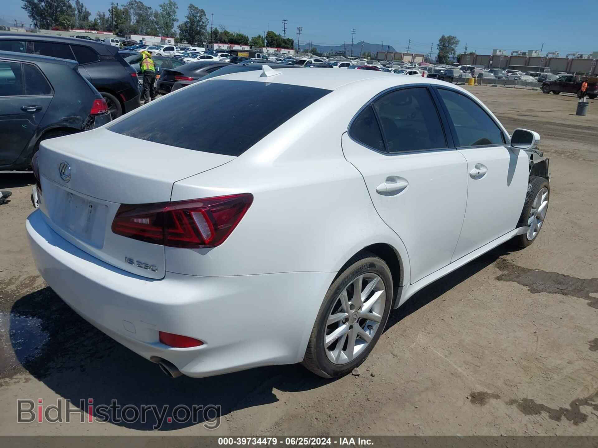 2011 LEXUS IS 250 - VIN: JTHBF5C29B5155300 - Фото 4