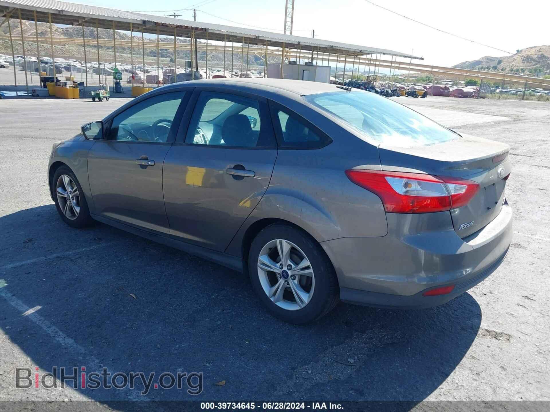 2014 FORD FOCUS - VIN: 1FADP3F25EL392704 - Фото 3