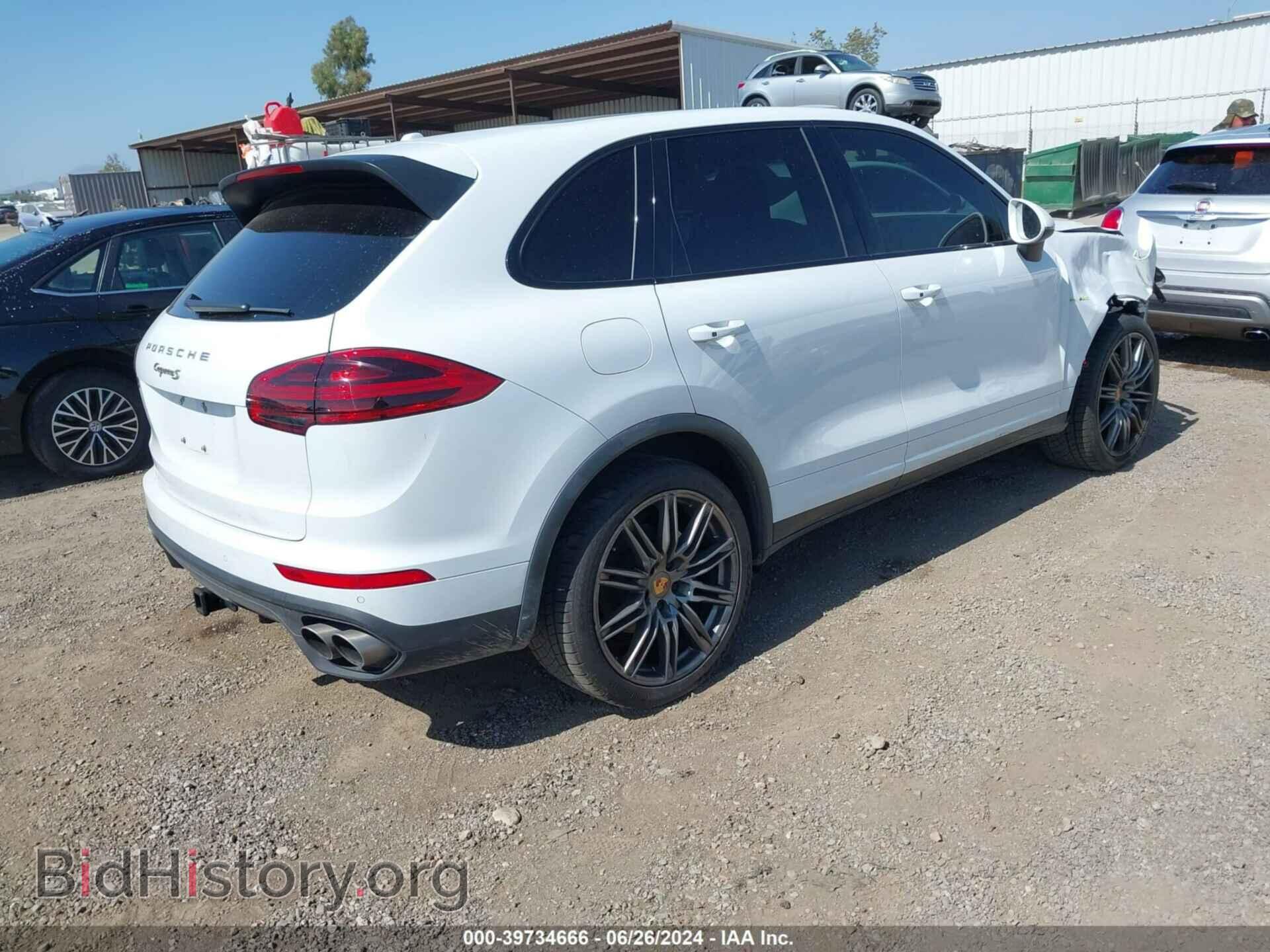 2017 PORSCHE CAYENNE - VIN: WP1AB2A24HLA52041 - Фото 4