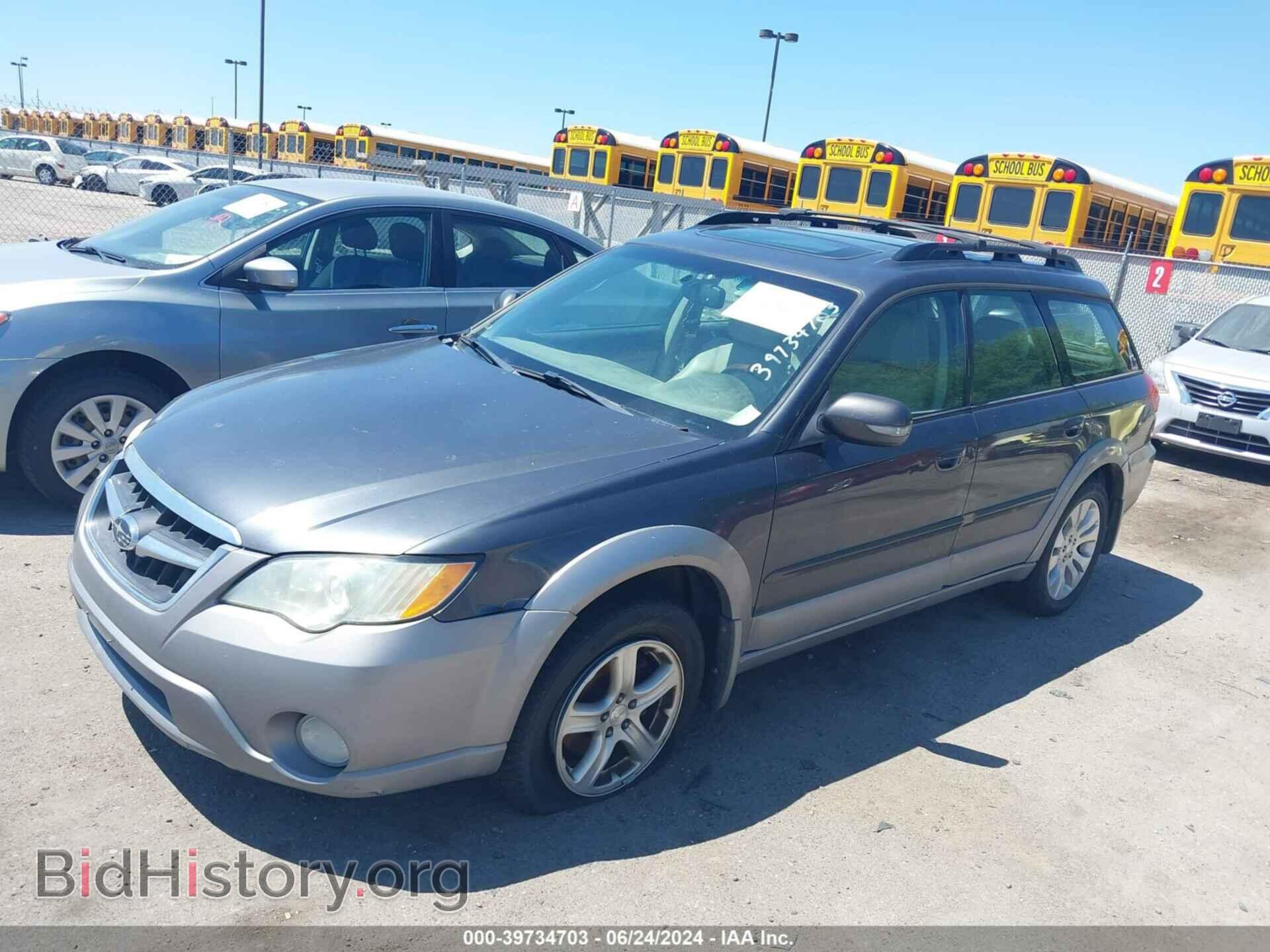 2008 SUBARU OUTBACK - VIN: 4S4BP86C384347407 - Фото 2