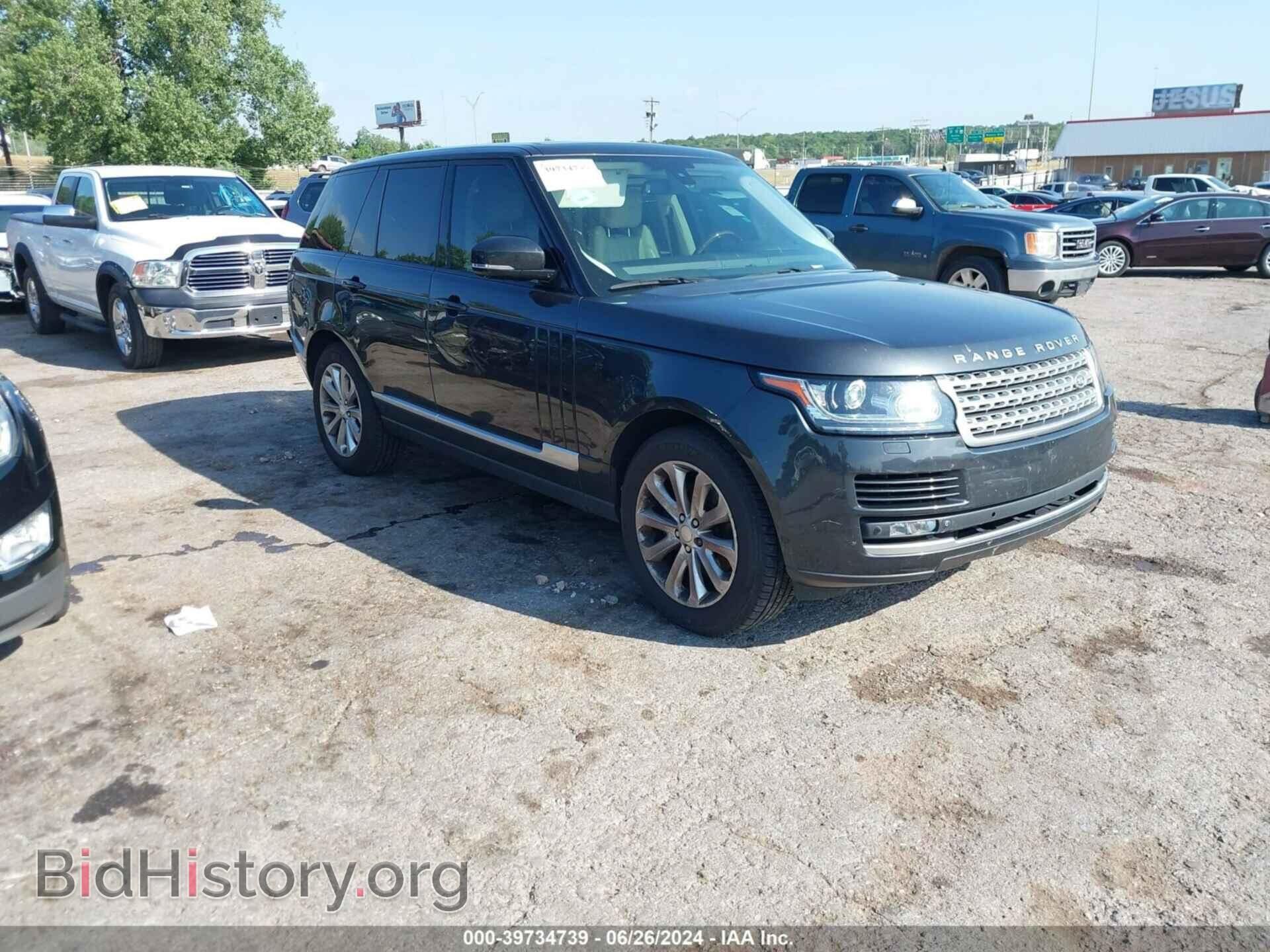 Photo SALGS2VF8FA203635 - LAND ROVER RANGE ROVER 2015
