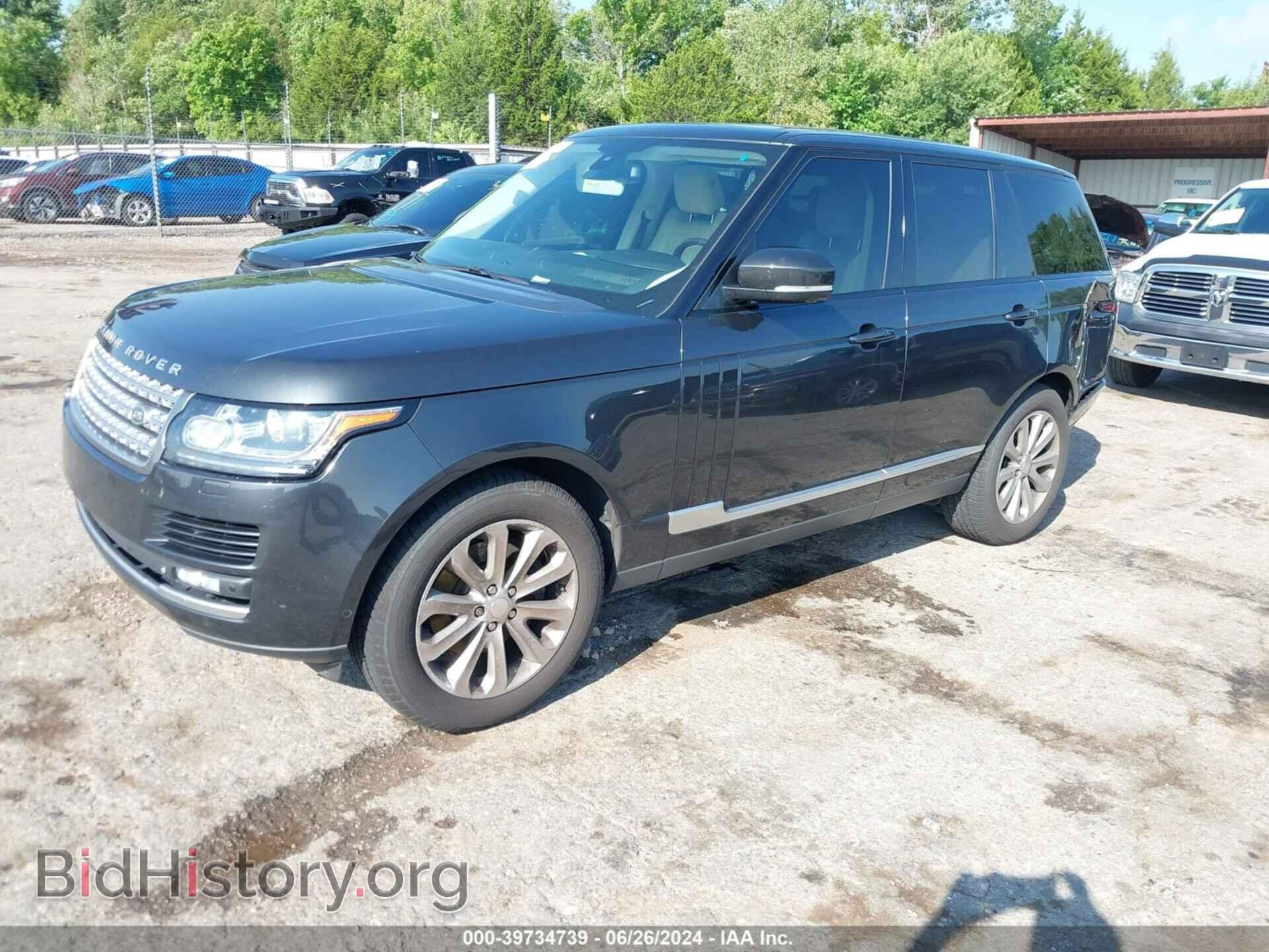 2015 LAND ROVER RANGE ROVER - VIN: SALGS2VF8FA203635 - Фото 2