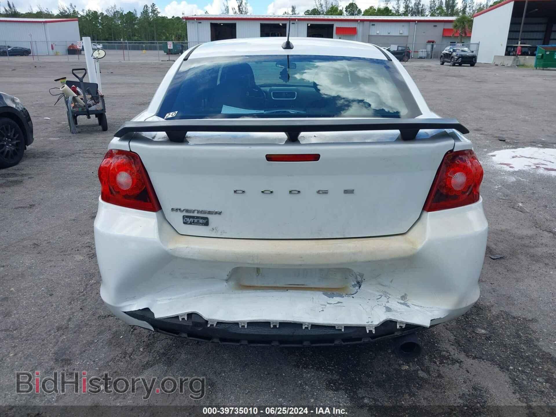 2012 DODGE AVENGER - VIN: 1C3CDZAB0CN270234 - Фото 6