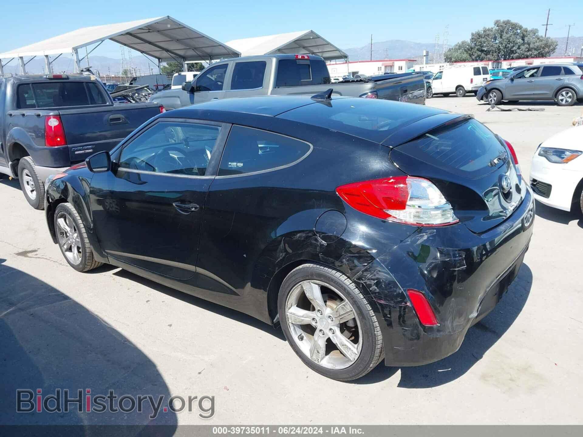 2012 HYUNDAI VELOSTER - VIN: KMHTC6AD2CU071461 - Фото 3