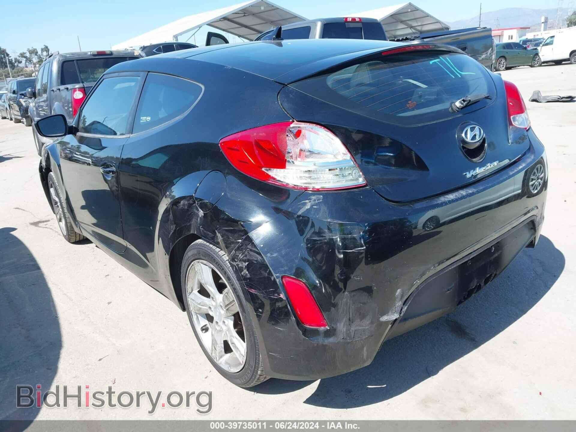 2012 HYUNDAI VELOSTER - VIN: KMHTC6AD2CU071461 - Фото 6