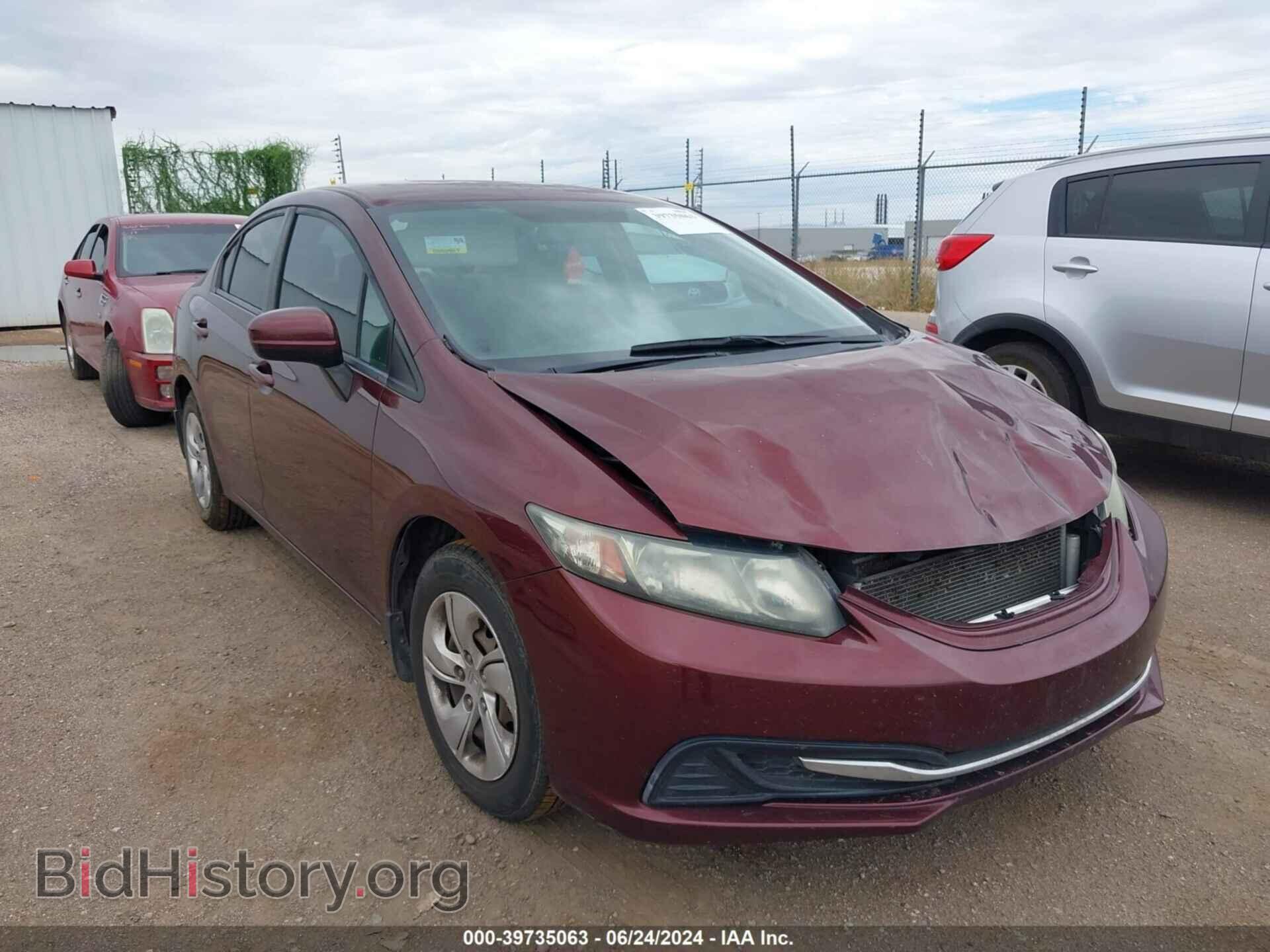 Фотография 19XFB2F55FE117866 - HONDA CIVIC 2015