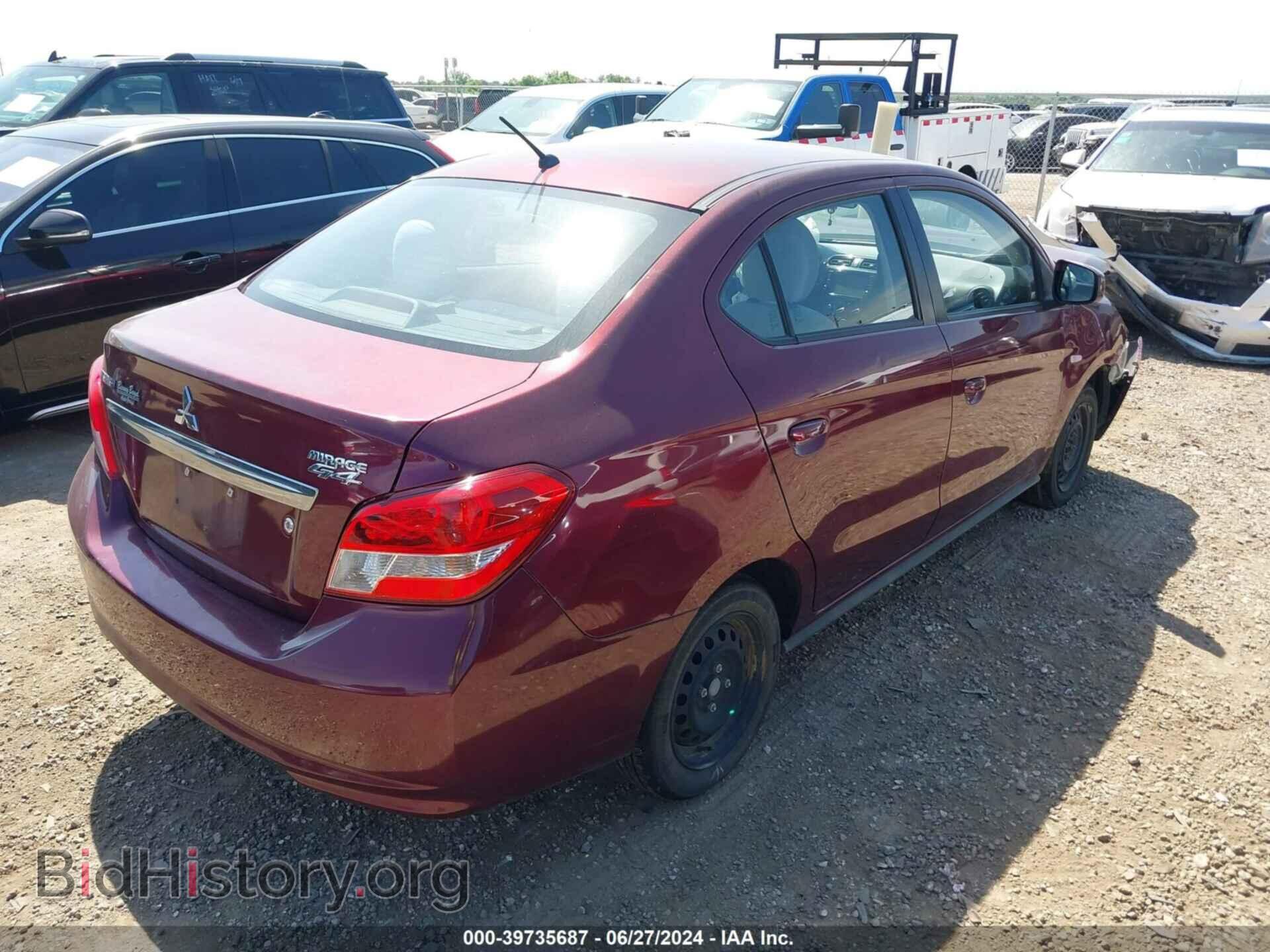2019 MITSUBISHI MIRAGE G4 - VIN: ML32F3FJXKHF03635 - Фото 4