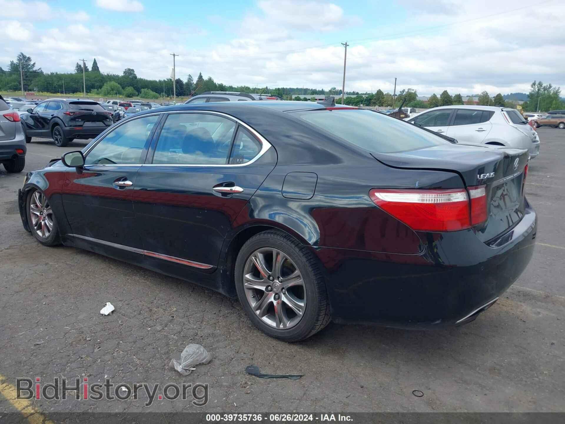 2007 LEXUS LS 460 - VIN: JTHGL46F975019215 - Фото 3