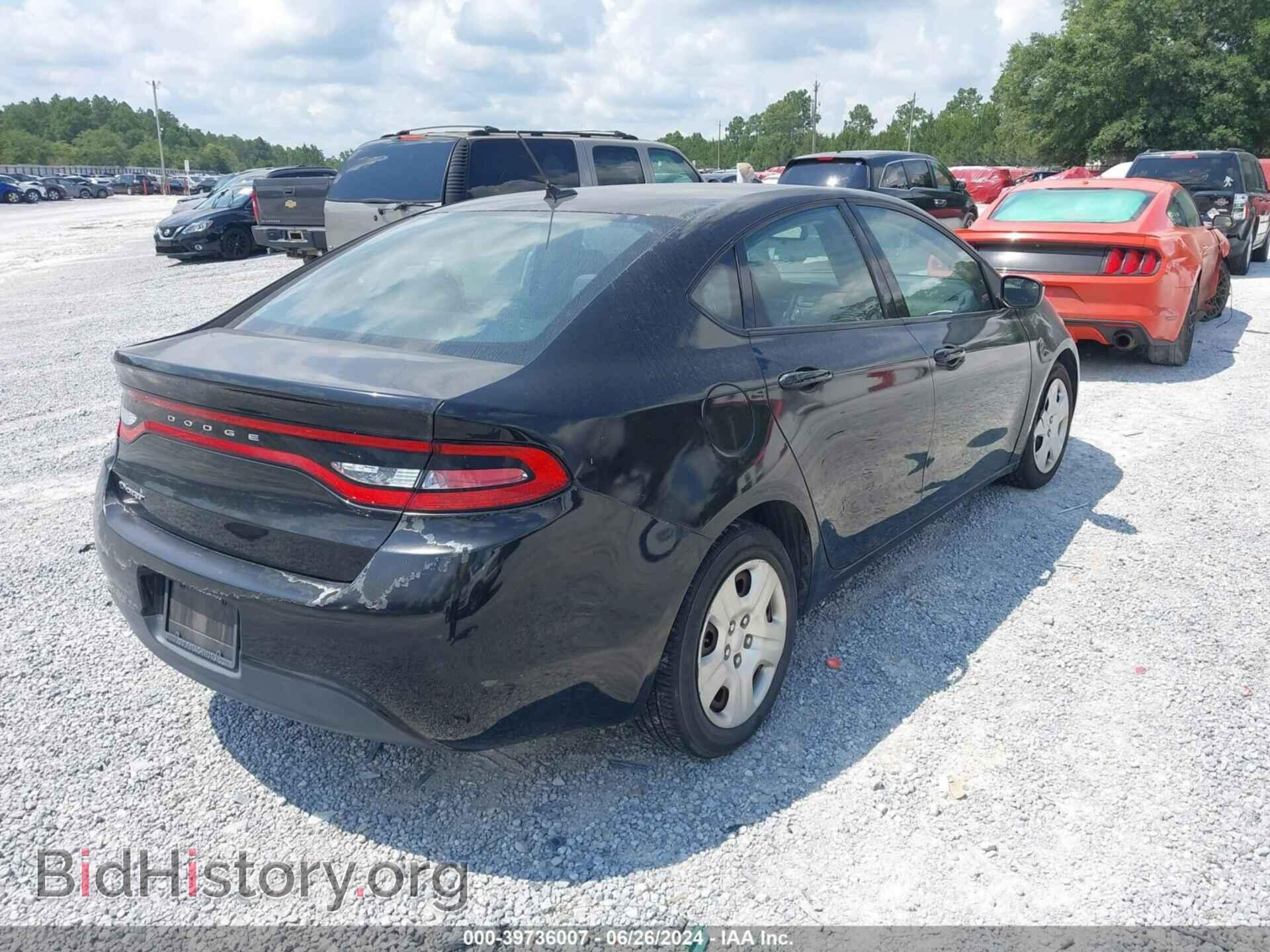 2016 DODGE DART - VIN: 1C3CDFAA7GD516780 - Фото 4