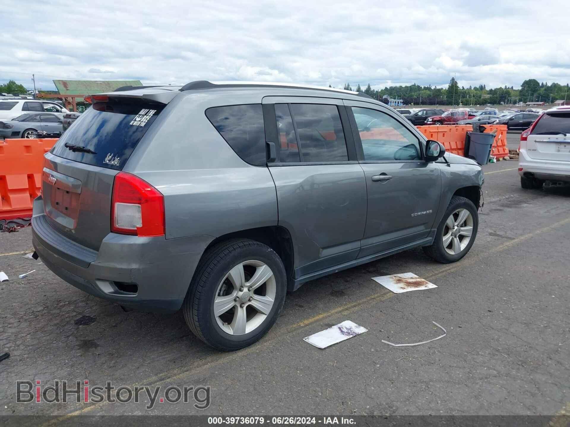 2012 JEEP COMPASS - VIN: 1C4NJDBB3CD566935 - Фото 4
