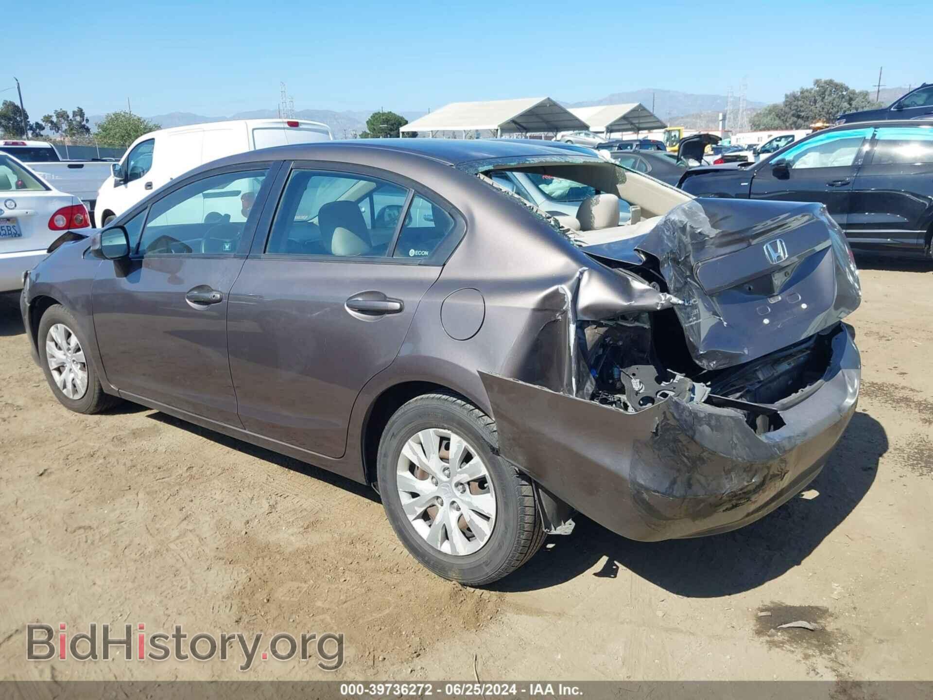 2012 HONDA CIVIC - VIN: 2HGFB2F56CH554230 - Photo 3
