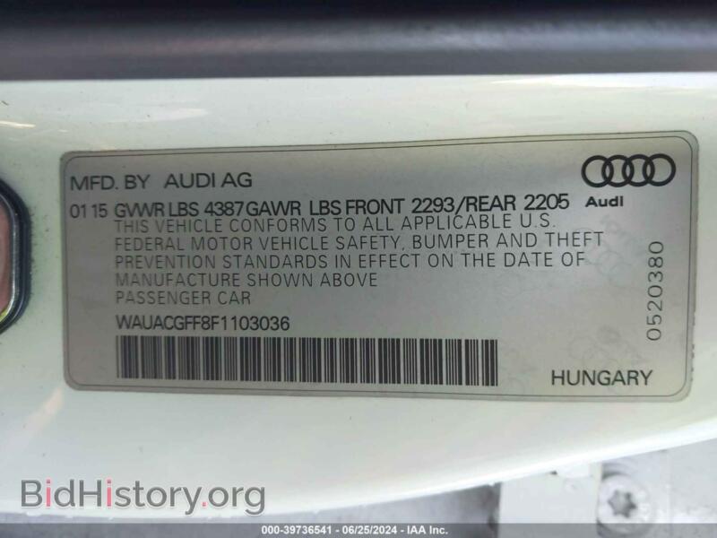 2015 Audi A3 (VIN WAUACGFF8F1103036) — фото 9 из 17