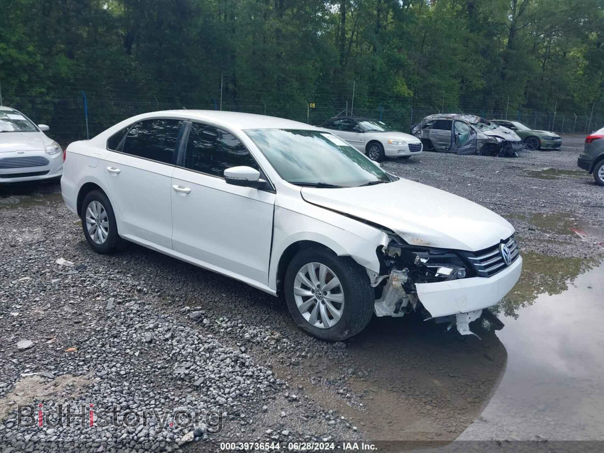 Photo 1VWAP7A33EC009621 - VOLKSWAGEN PASSAT 2014