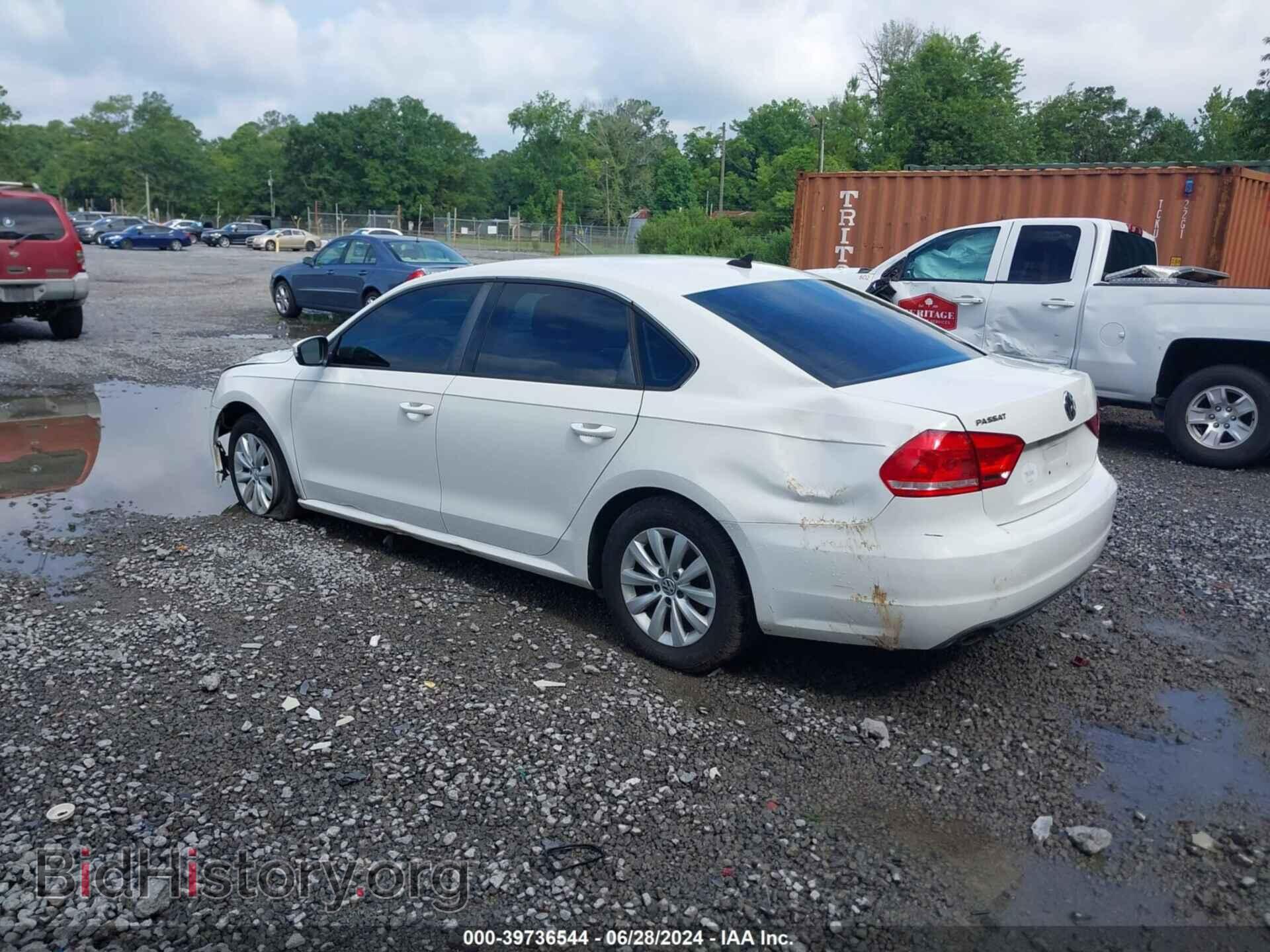 2014 VOLKSWAGEN PASSAT - VIN: 1VWAP7A33EC009621 - Фото 3