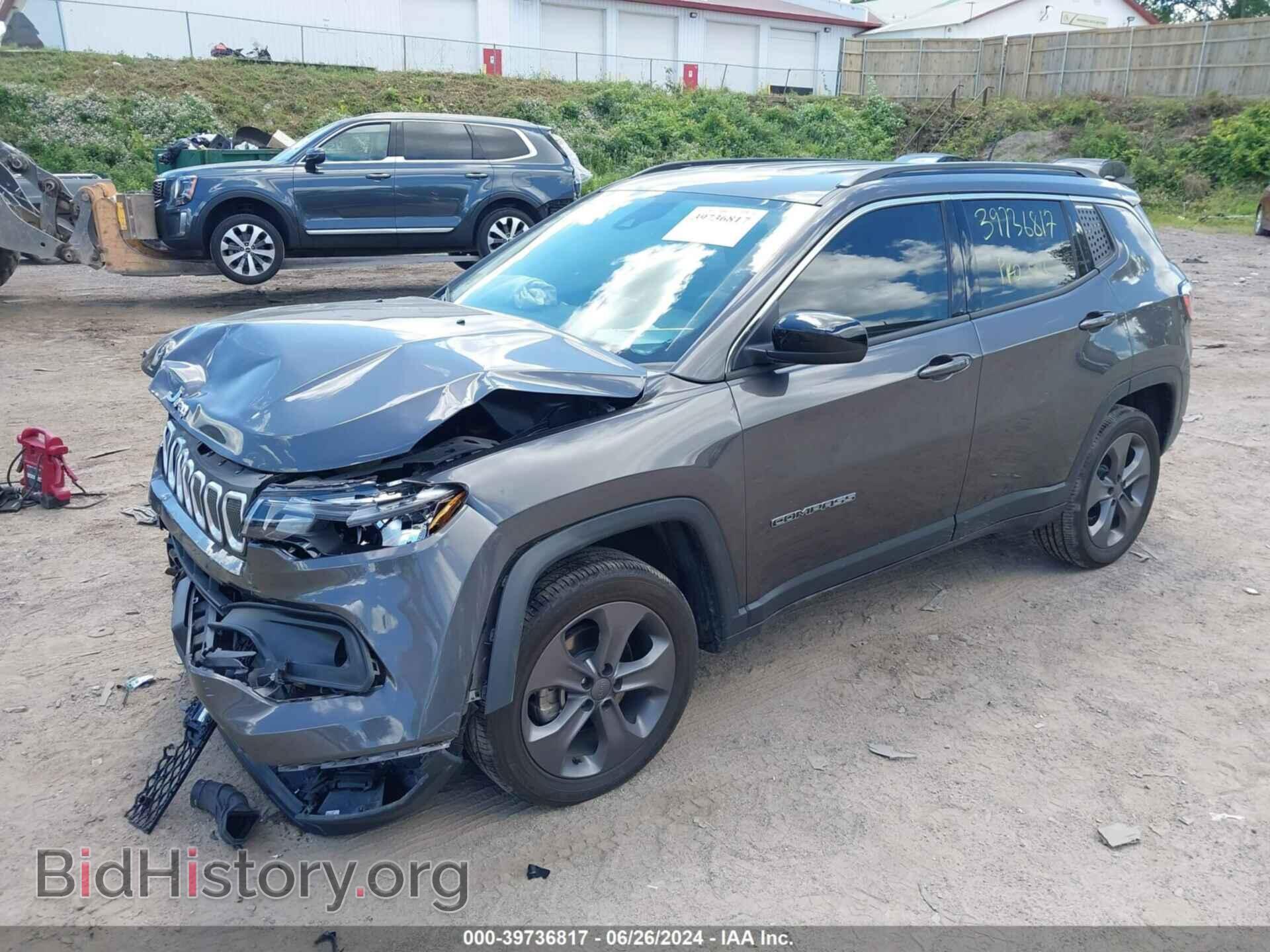 2022 JEEP COMPASS - VIN: 3C4NJDFB7NT134081 - Фото 2