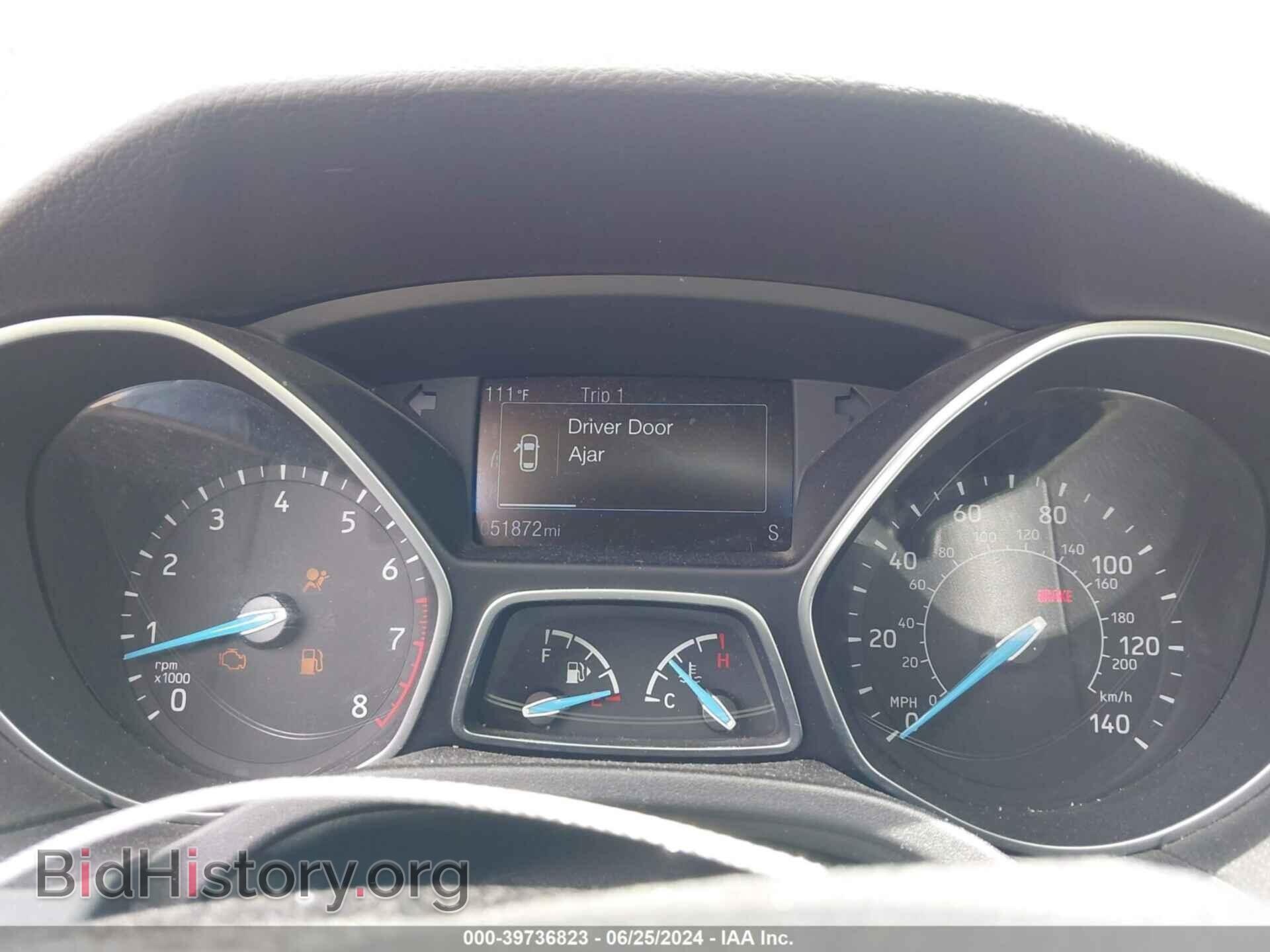 2017 FORD FOCUS - VIN: 1FADP3FE4HL344352 - Фото 7