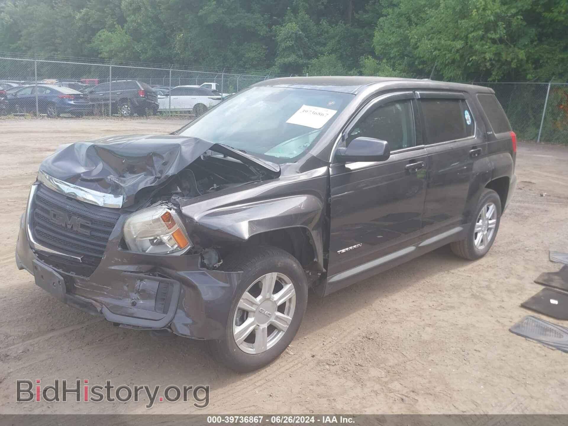 2016 GMC TERRAIN - VIN: 2GKALMEK8G6316524 - Фото 2