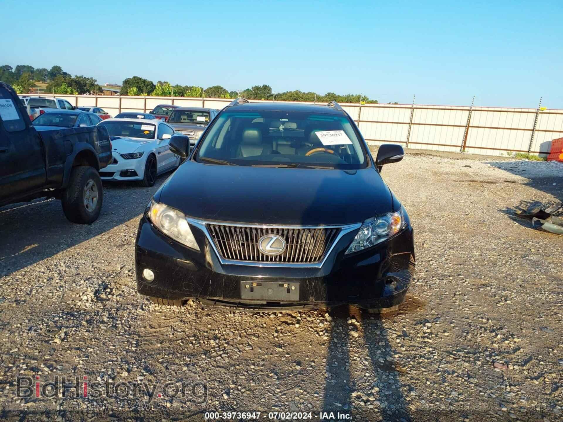 2011 LEXUS RX 350 - VIN: 2T2BK1BA4BC101285 - Фото 12
