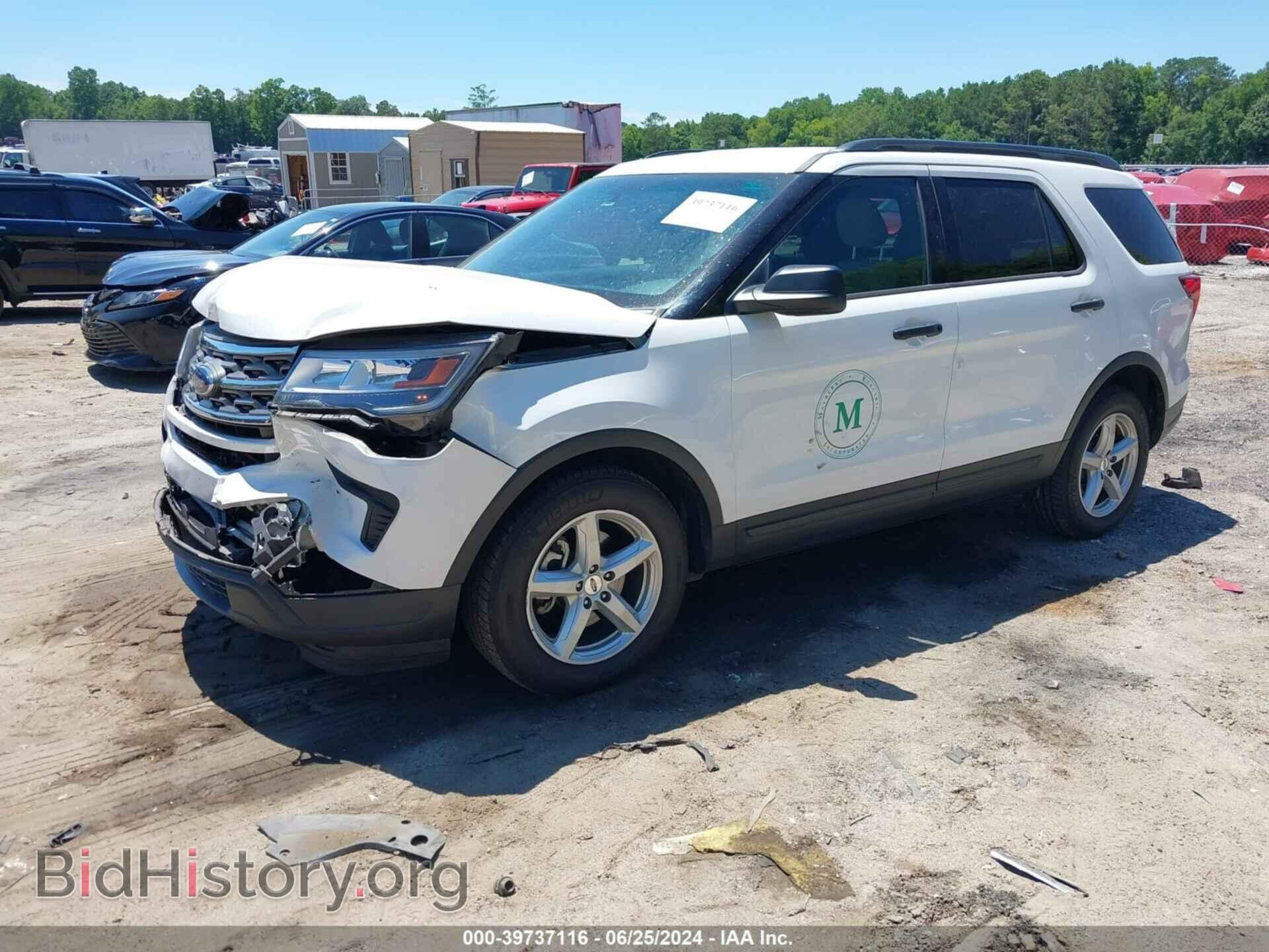 2018 FORD EXPLORER - VIN: 1FM5K7B84JGB96587 - Фото 2