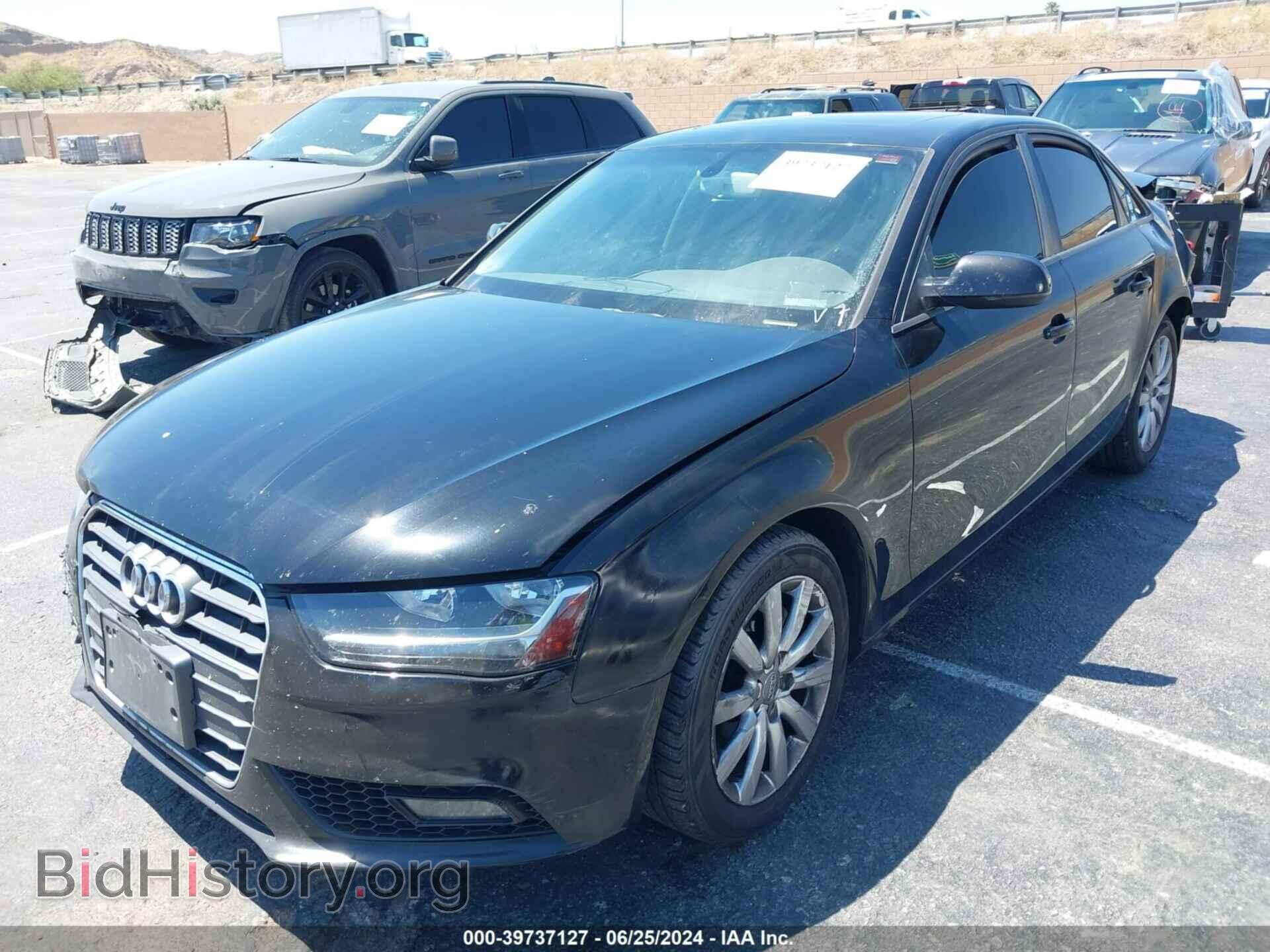 2013 AUDI A4 - VIN: WAUAFAFL4DN040940 - Фото 2