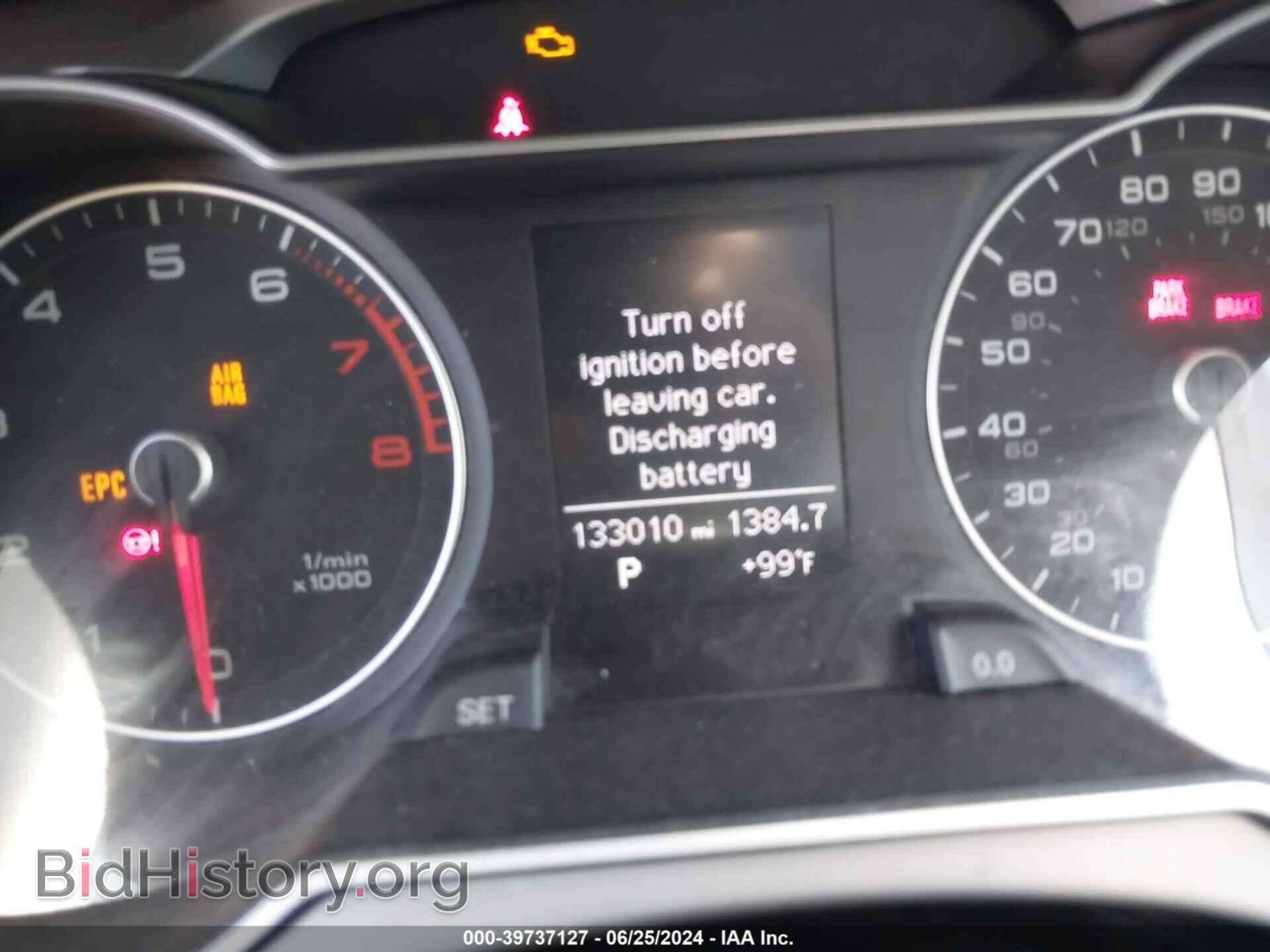 2013 AUDI A4 - VIN: WAUAFAFL4DN040940 - Фото 7