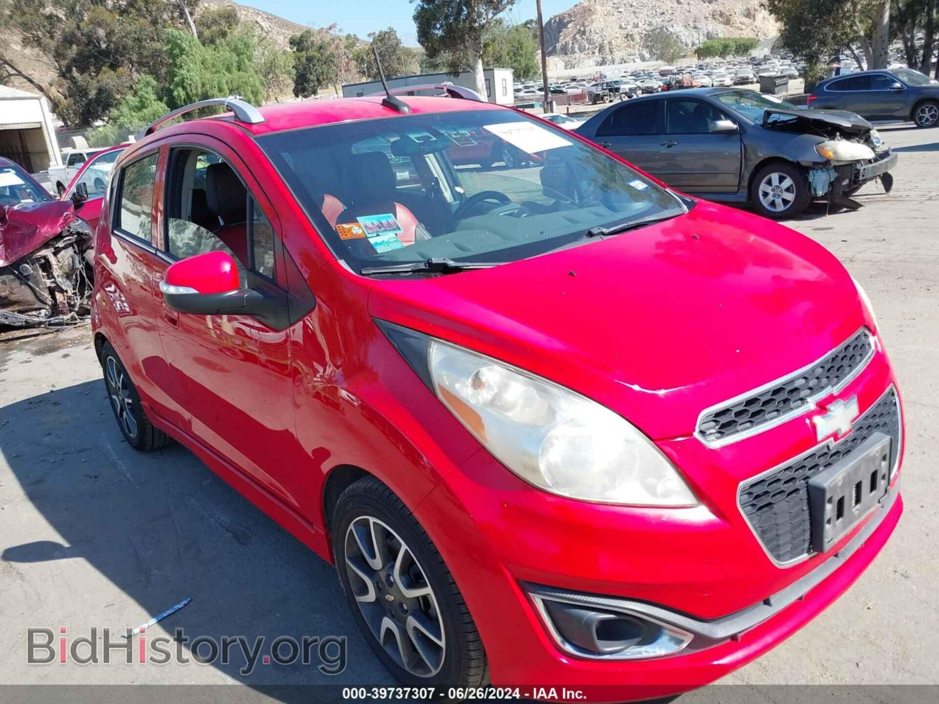 Фотография KL8CF6S96EC541630 - CHEVROLET SPARK 2014