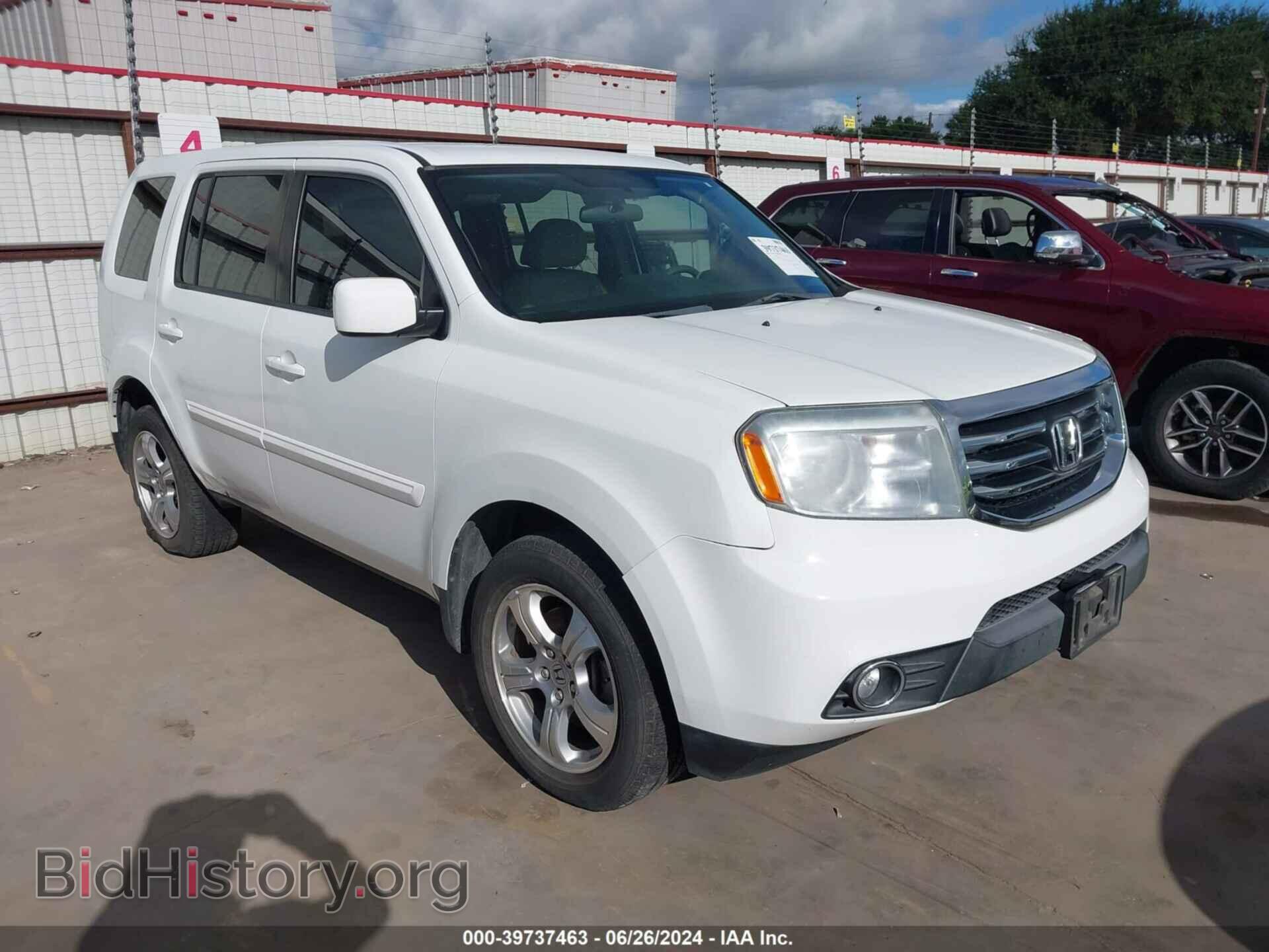 Photo 5FNYF3H45EB017329 - HONDA PILOT 2014