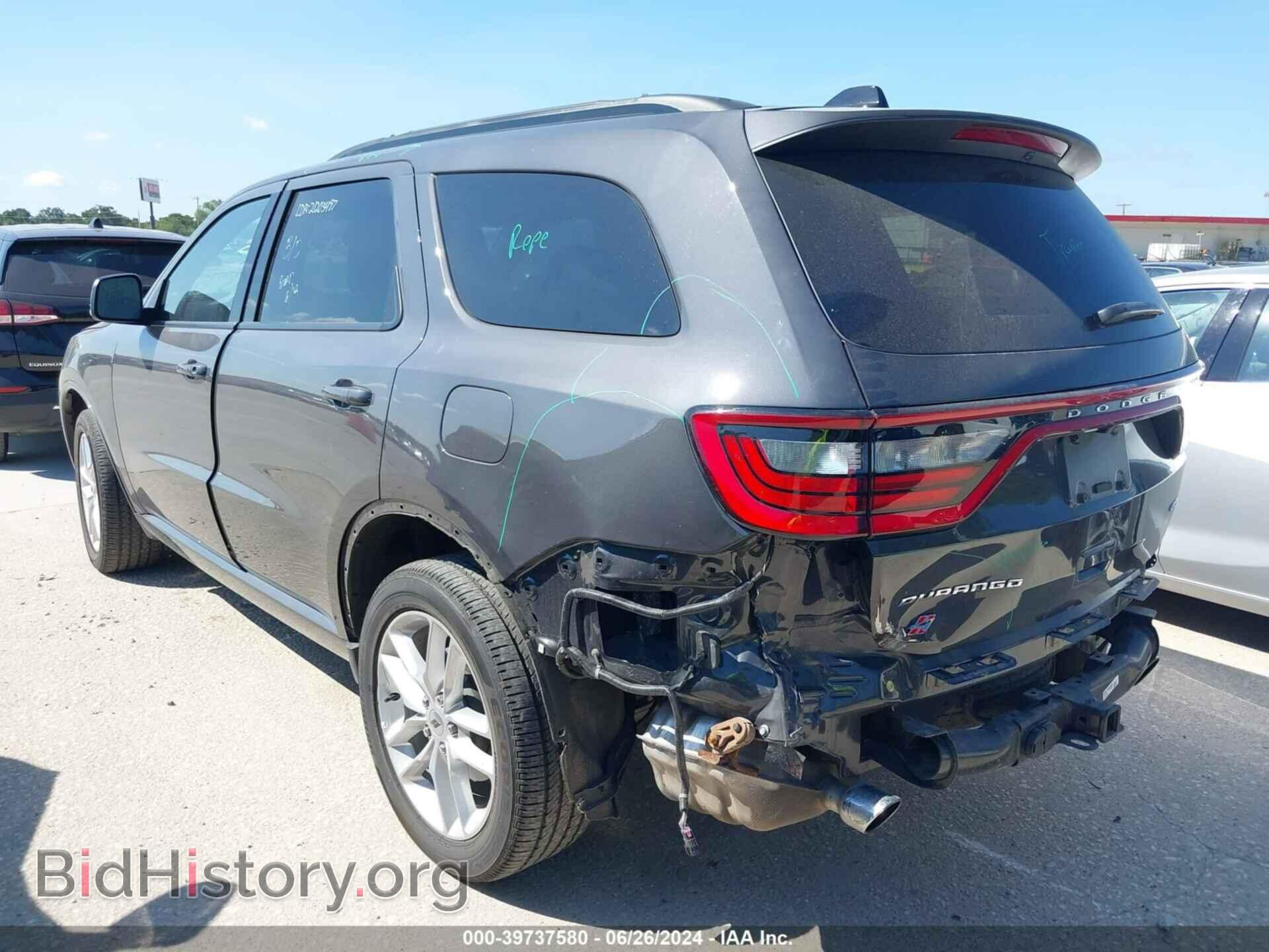 2023 DODGE DURANGO - VIN: 1C4RDJDGXPC677204 - Фото 3