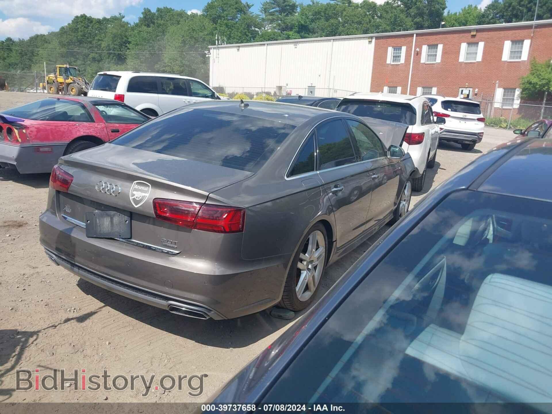 2016 AUDI A6 - VIN: WAUGFAFC9GN143785 - Фото 4