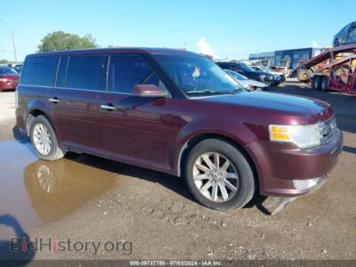 2011 Ford FLEX SEL, burgundy — VIN 2FMGK5CC3BBD34127, IAAI