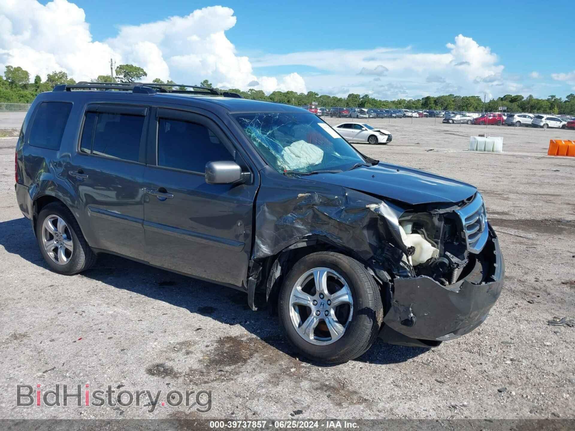 Фотография 5FNYF4H56DB001587 - HONDA PILOT 2013