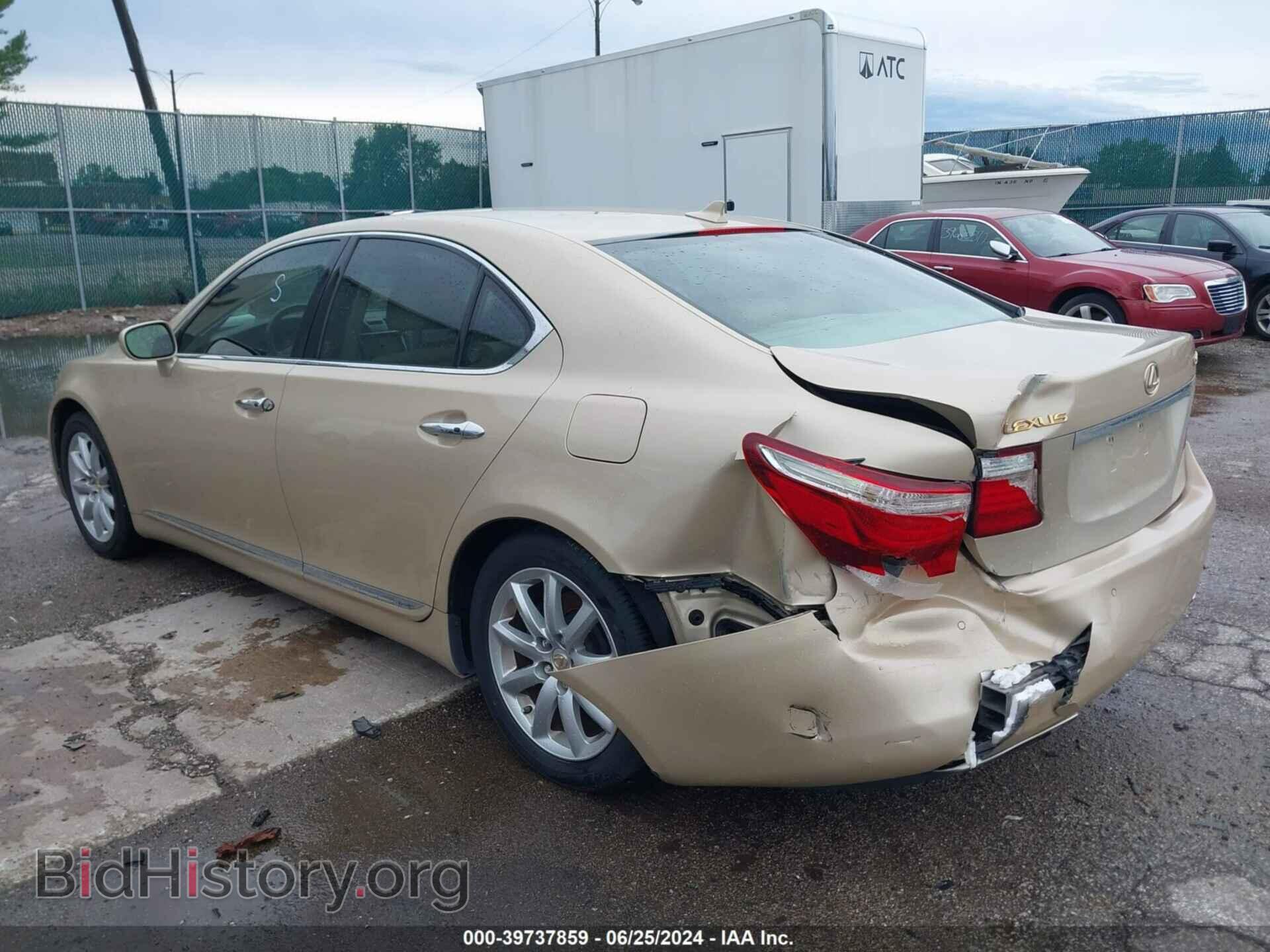 2007 LEXUS LS 460 - VIN: JTHBL46FX75006497 - Фото 3