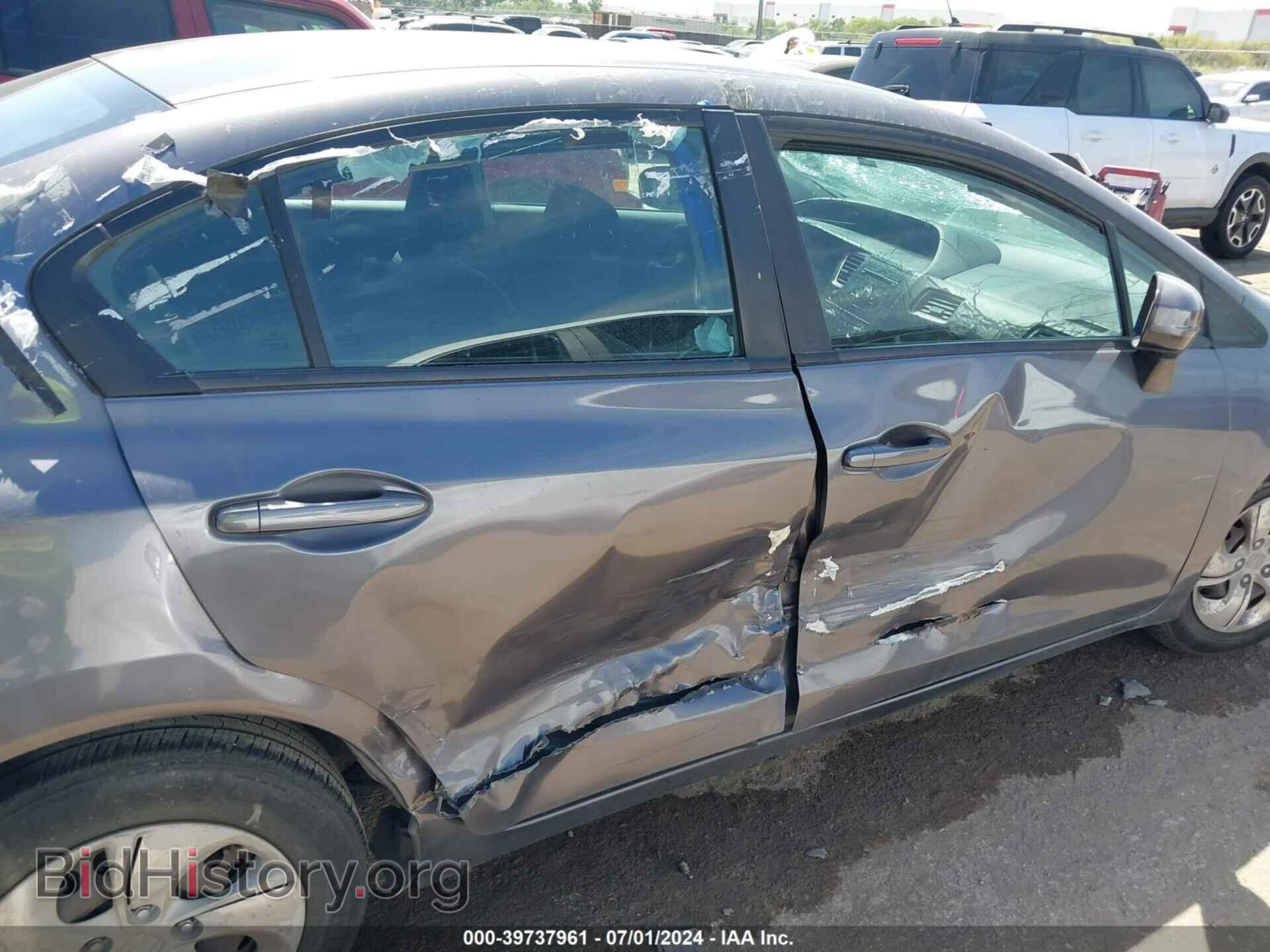 2014 HONDA CIVIC - VIN: 19XFB2F5XEE061423 - Фото 6