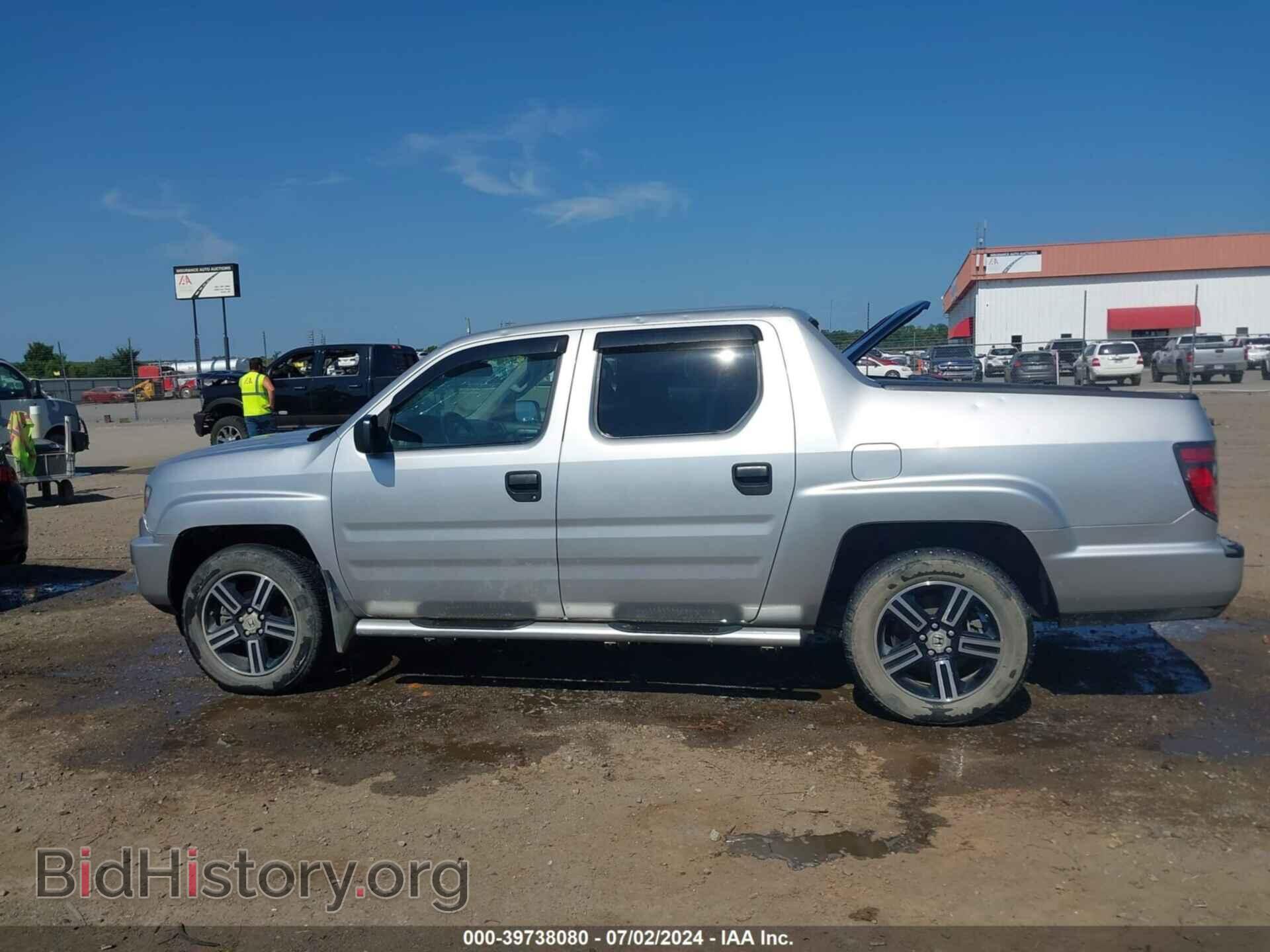 2014 HONDA RIDGELINE - VIN: 5FPYK1F71EB005148 - Фото 14