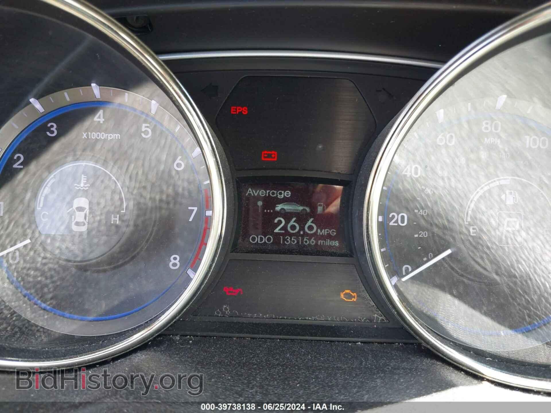 2012 HYUNDAI SONATA - VIN: 5NPEB4AC1CH366573 - Фото 7