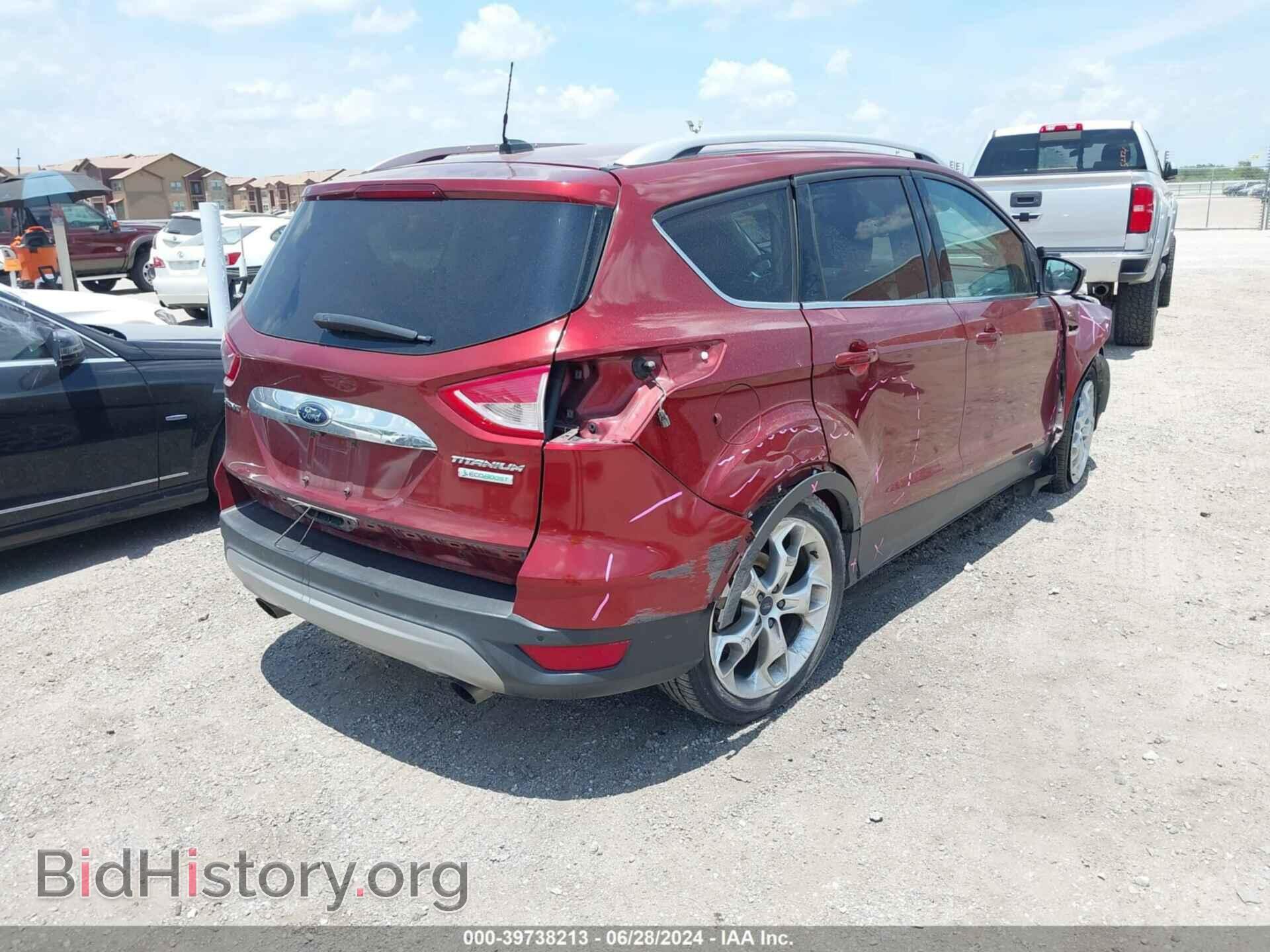 2014 FORD ESCAPE - VIN: 1FMCU0JX5EUB97529 - Фото 4