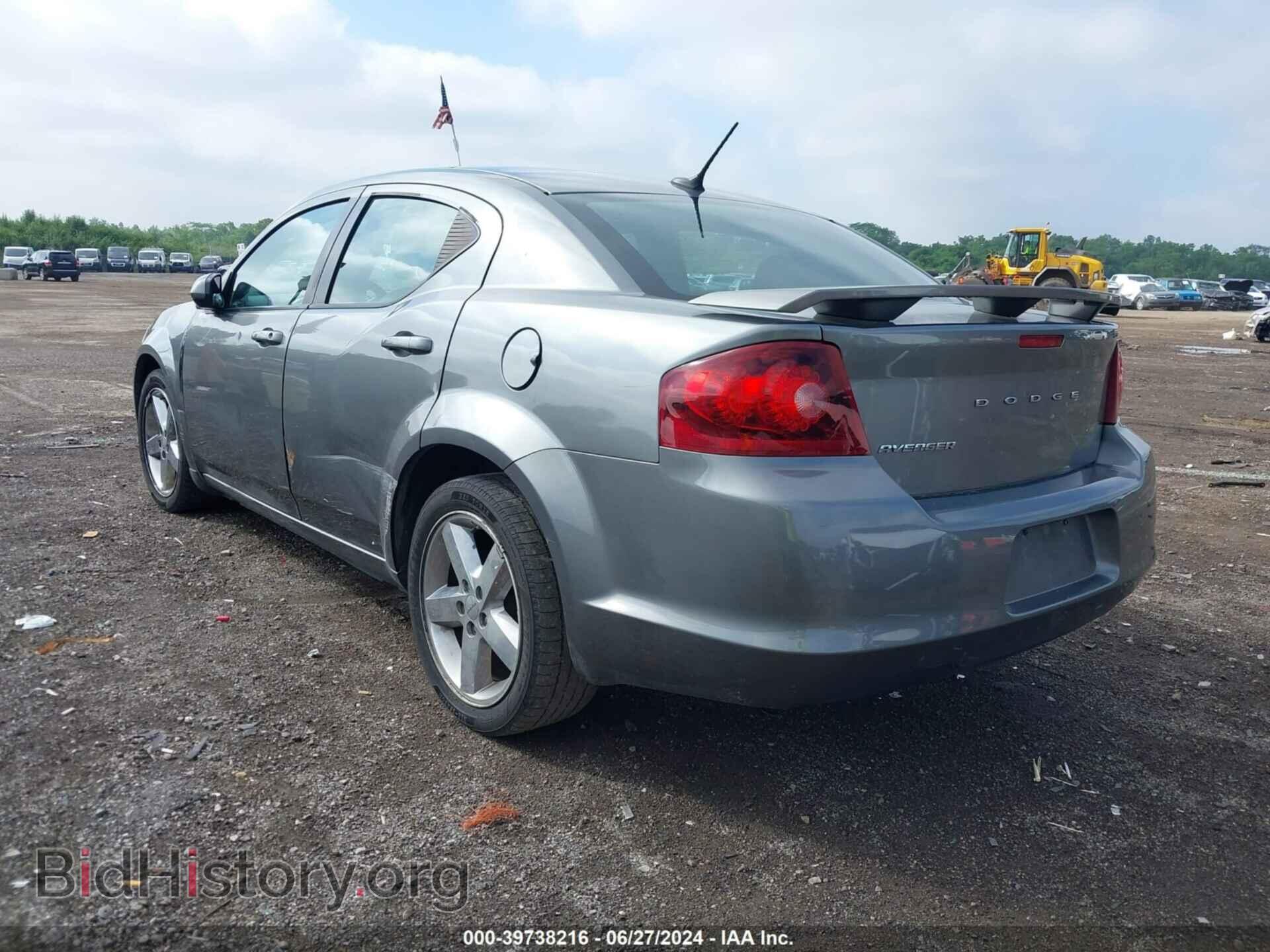 2011 DODGE AVENGER - VIN: 1B3BD2FB6BN621669 - Фото 3