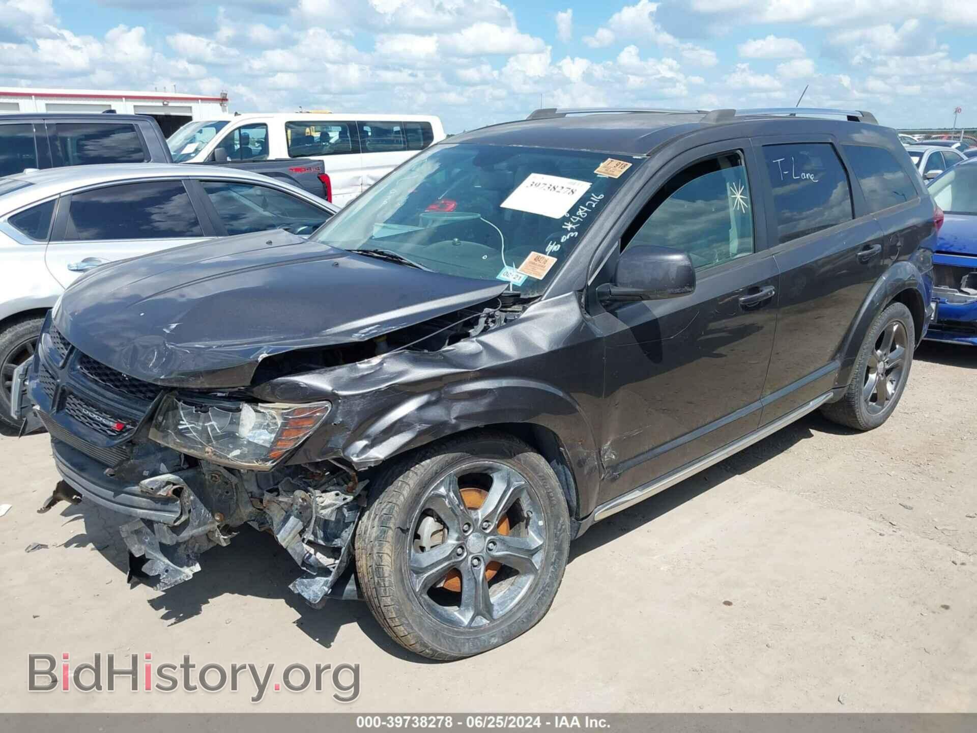 2015 DODGE JOURNEY - VIN: 3C4PDCGB3FT719864 - Фото 2