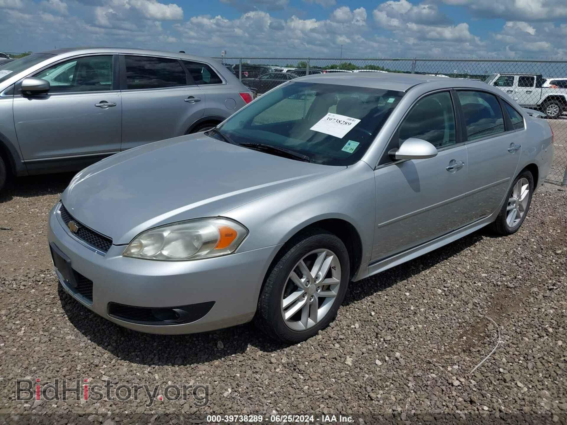 2013 CHEVROLET IMPALA - VIN: 2G1WC5E33D1222147 - Фото 2