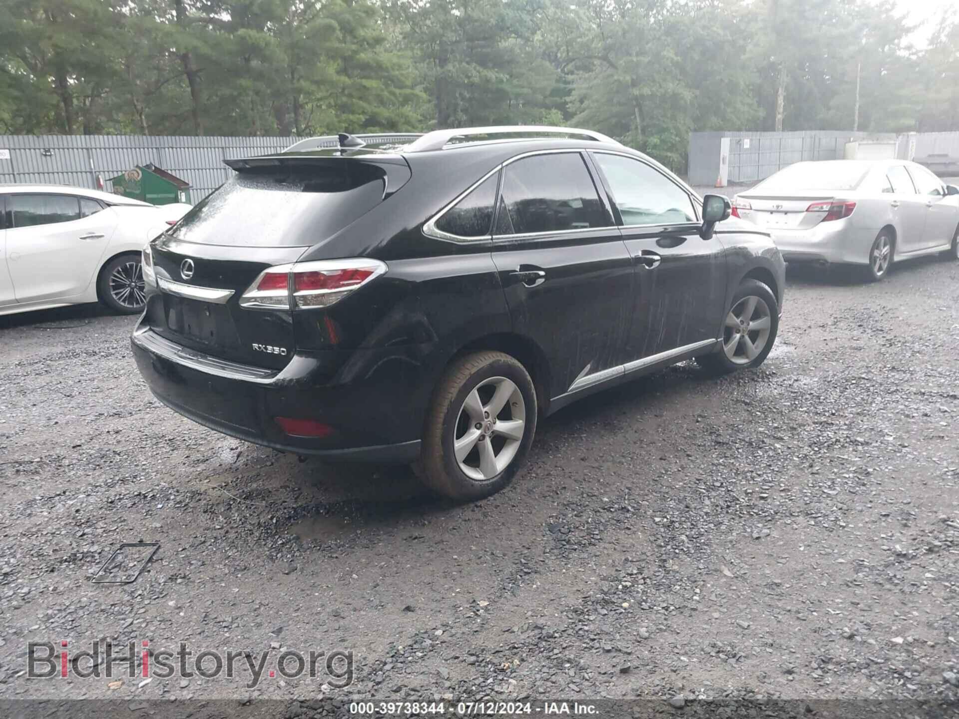 2014 LEXUS RX 350 - VIN: 2T2BK1BA3EC232289 - Фото 4
