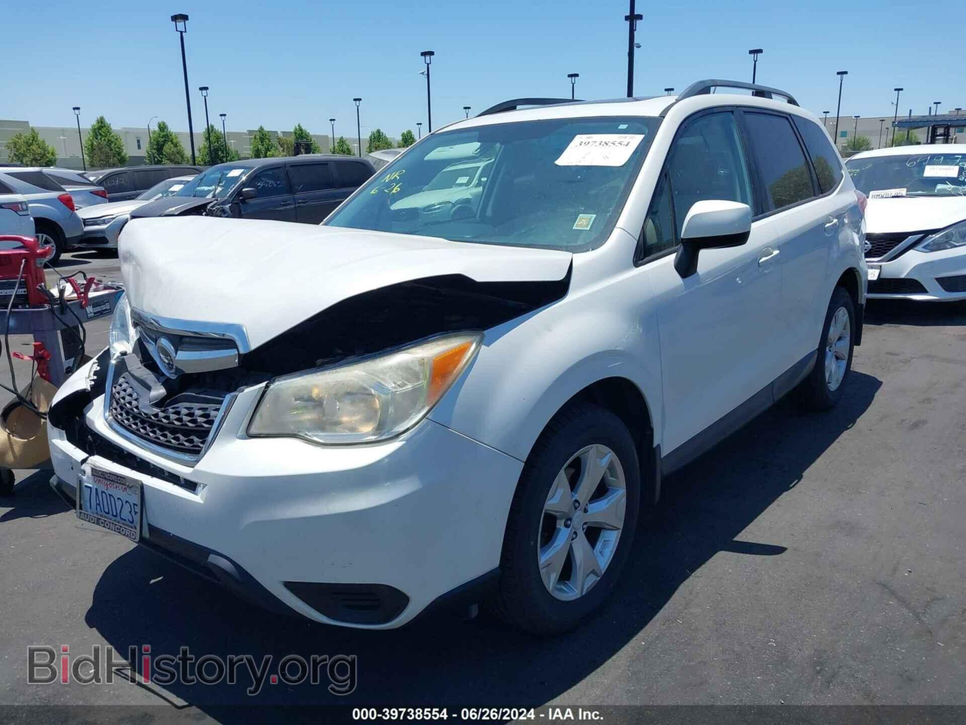 2014 SUBARU FORESTER - VIN: JF2SJAEC2EH421405 - Фото 2