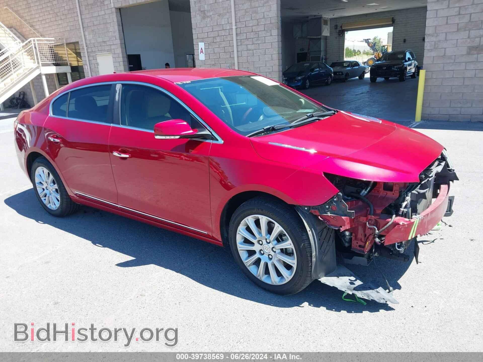 Photo 1G4GF5E35DF163397 - BUICK LACROSSE 2013