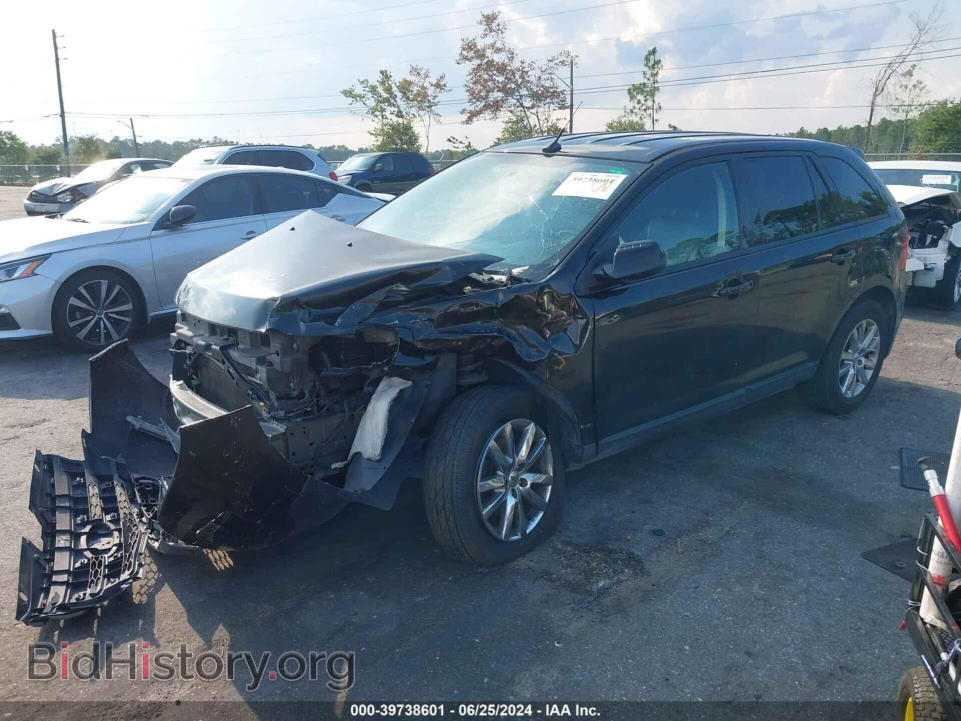 2014 FORD EDGE - VIN: 2FMDK4JC5EBA16613 - Фото 2