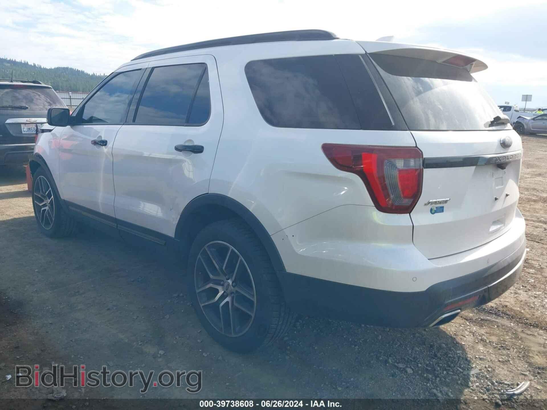 2016 FORD EXPLORER - VIN: 1FM5K8GTXGGA30523 - Фото 3